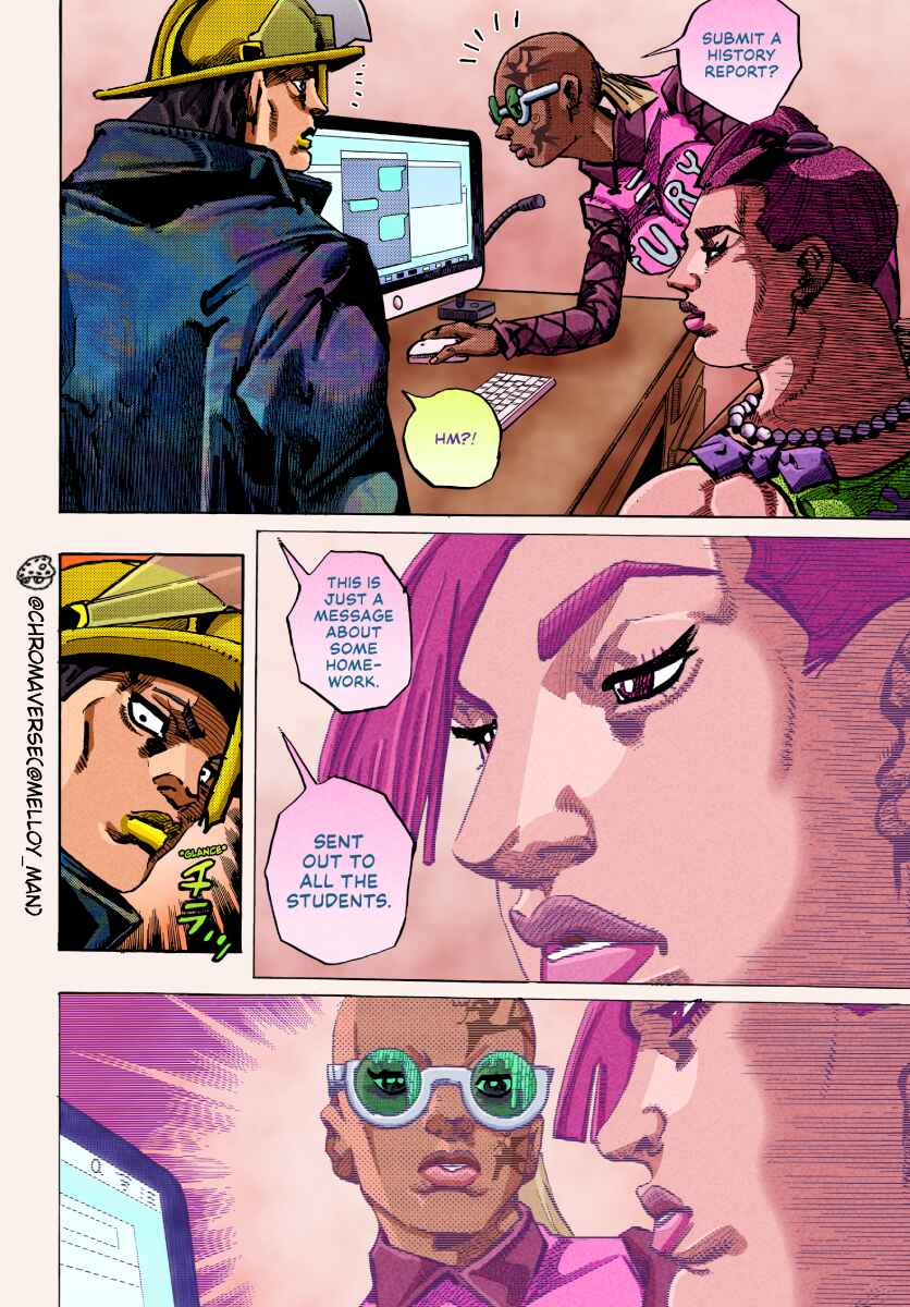 JoJo's Bizarre Adventure Part 9 - The JOJOLands (Fan-Colored) Chapter 22 - Page 30