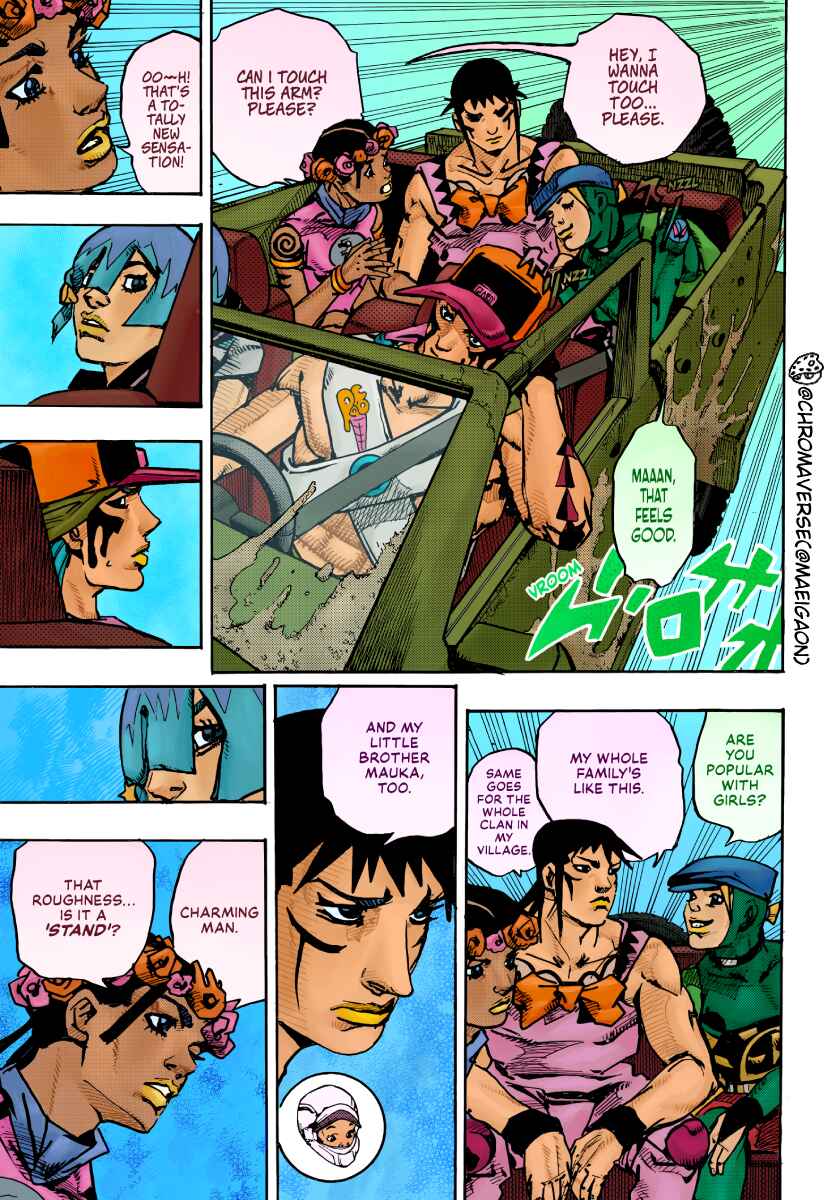 JoJo's Bizarre Adventure Part 9 - The JOJOLands (Fan-Colored) Chapter 22 - Page 5