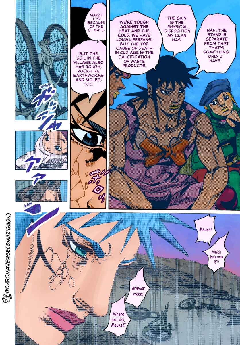 JoJo's Bizarre Adventure Part 9 - The JOJOLands (Fan-Colored) Chapter 22 - Page 6