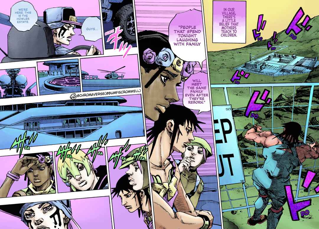 JoJo's Bizarre Adventure Part 9 - The JOJOLands (Fan-Colored) Chapter 22 - Page 8