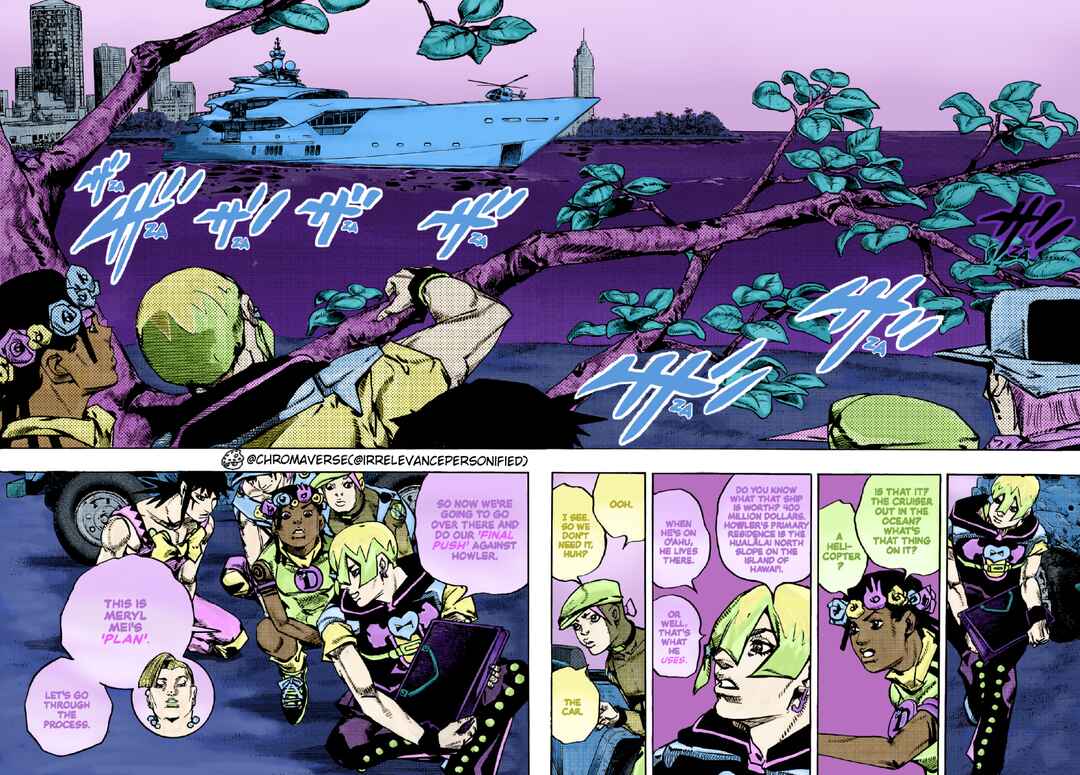 JoJo's Bizarre Adventure Part 9 - The JOJOLands (Fan-Colored) Chapter 22 - Page 9