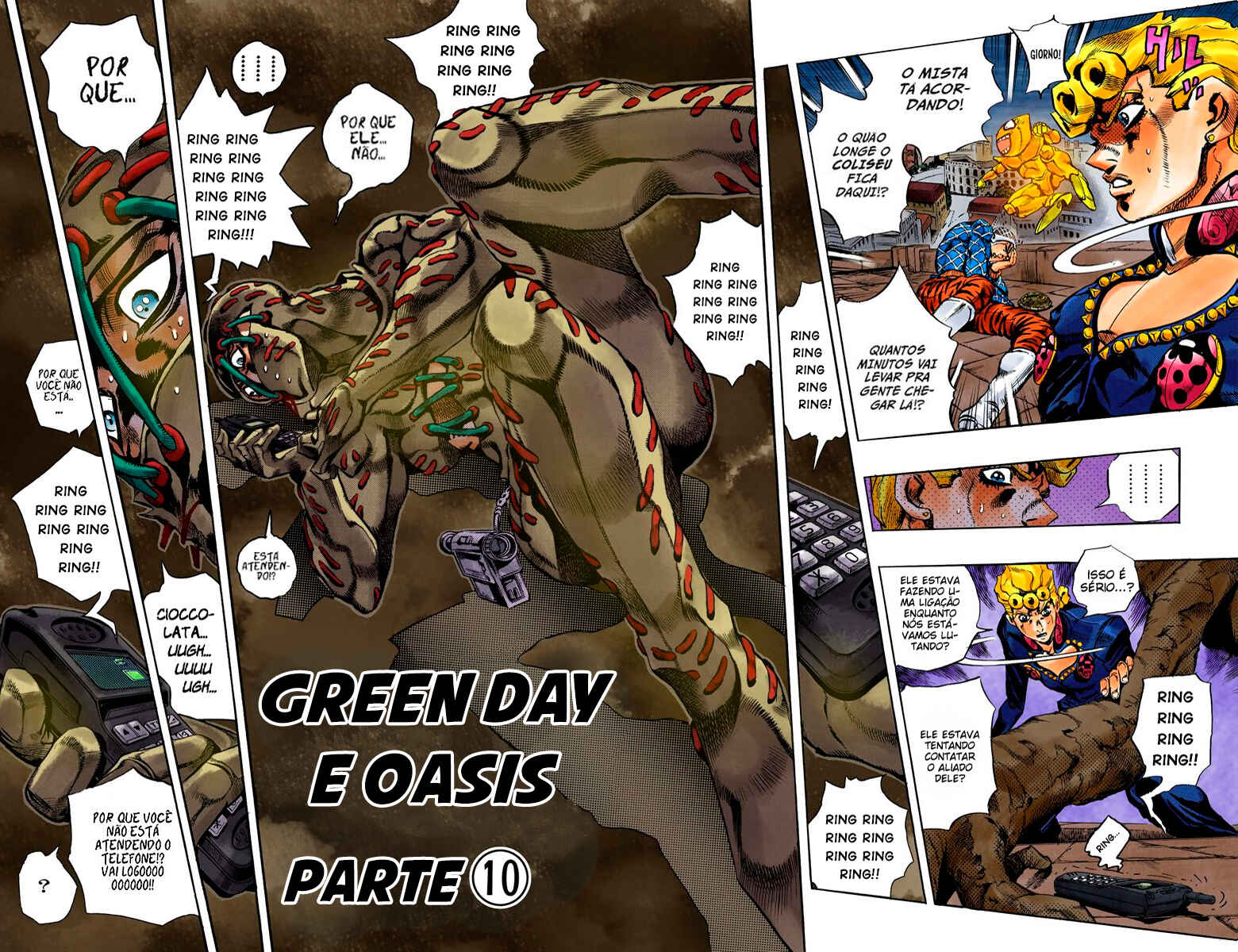 JoJo no Kimyou na Bouken: Part 5 - Ougon no Kaze Color-ban Chapter 124 - Page 3