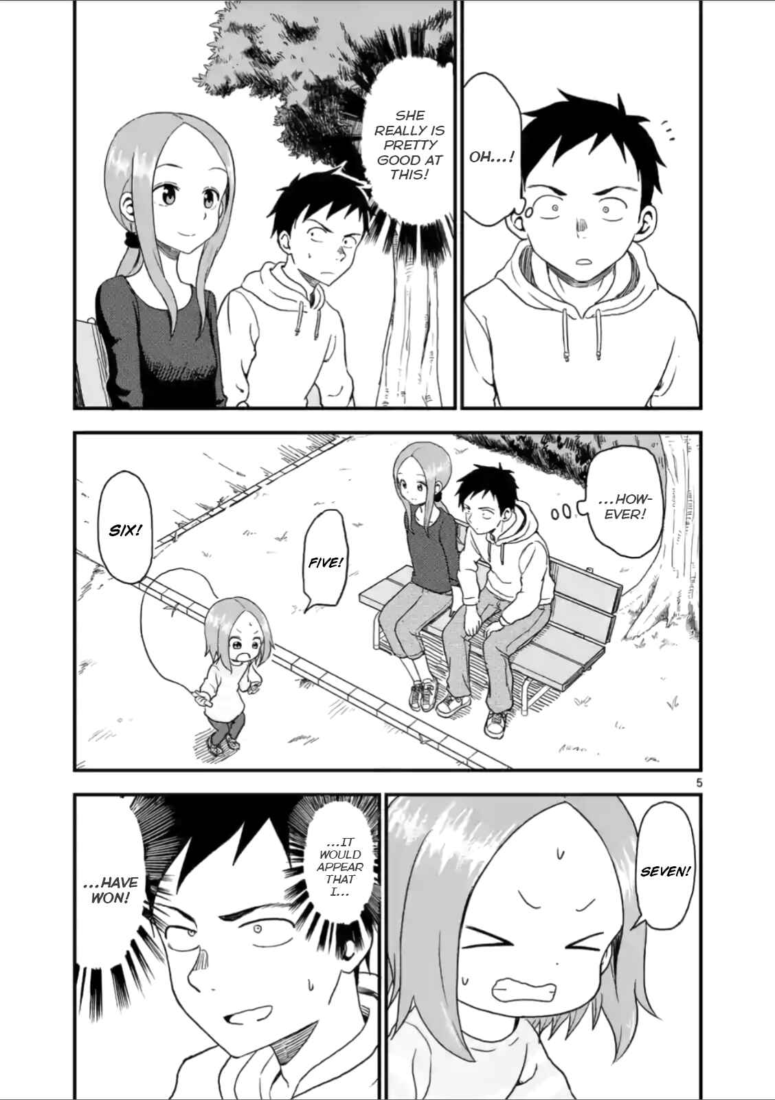 Karakai Jouzu no (Moto) Takagi-san Chapter 33 - Page 5