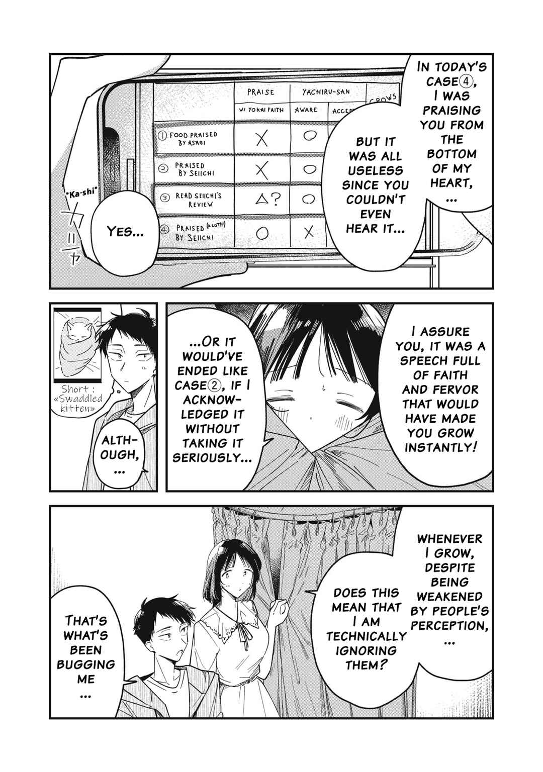 Yachiru-san wa Homeru to Nobiru Chapter 5.1 - Page 20