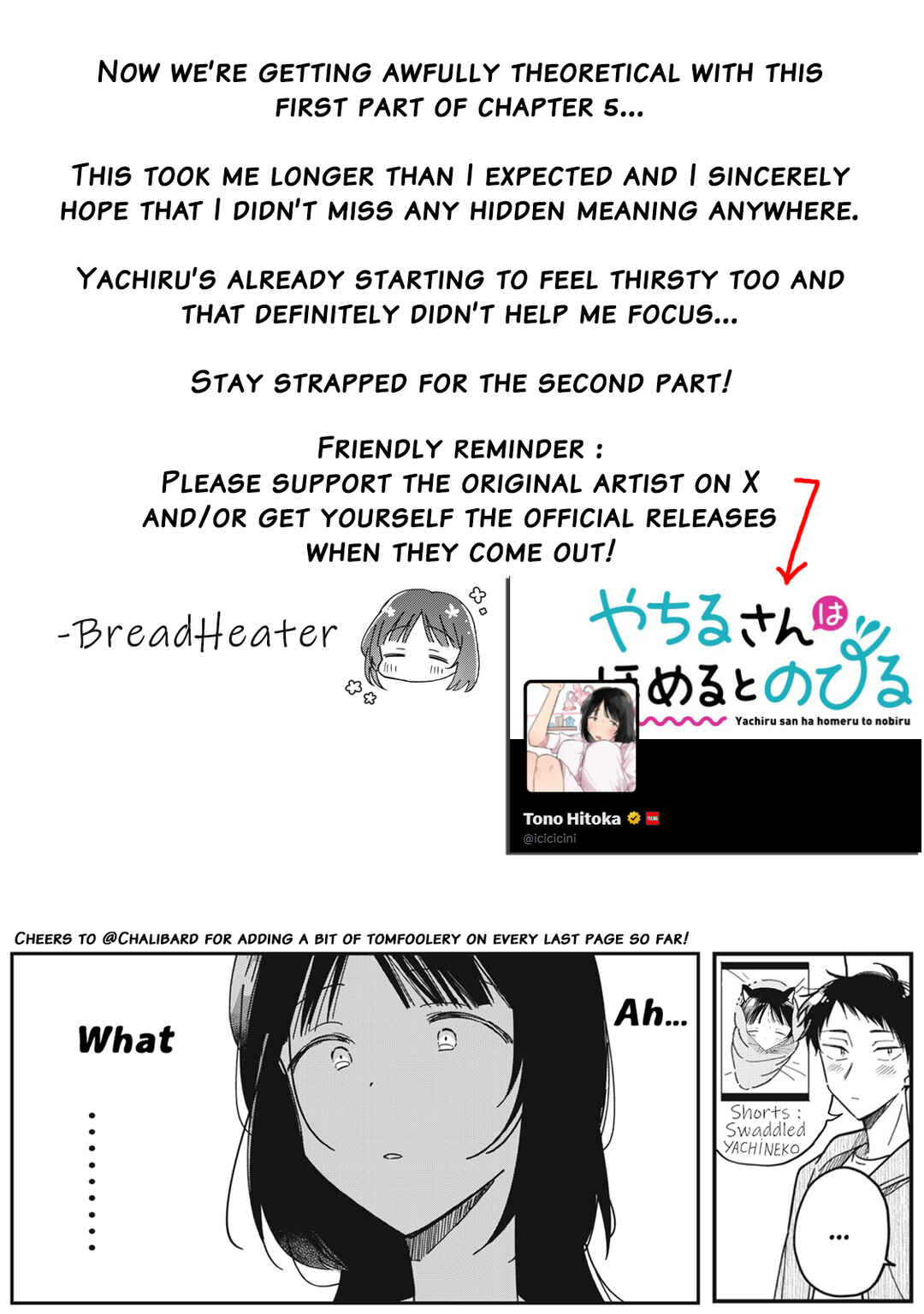 Yachiru-san wa Homeru to Nobiru Chapter 5.1 - Page 29