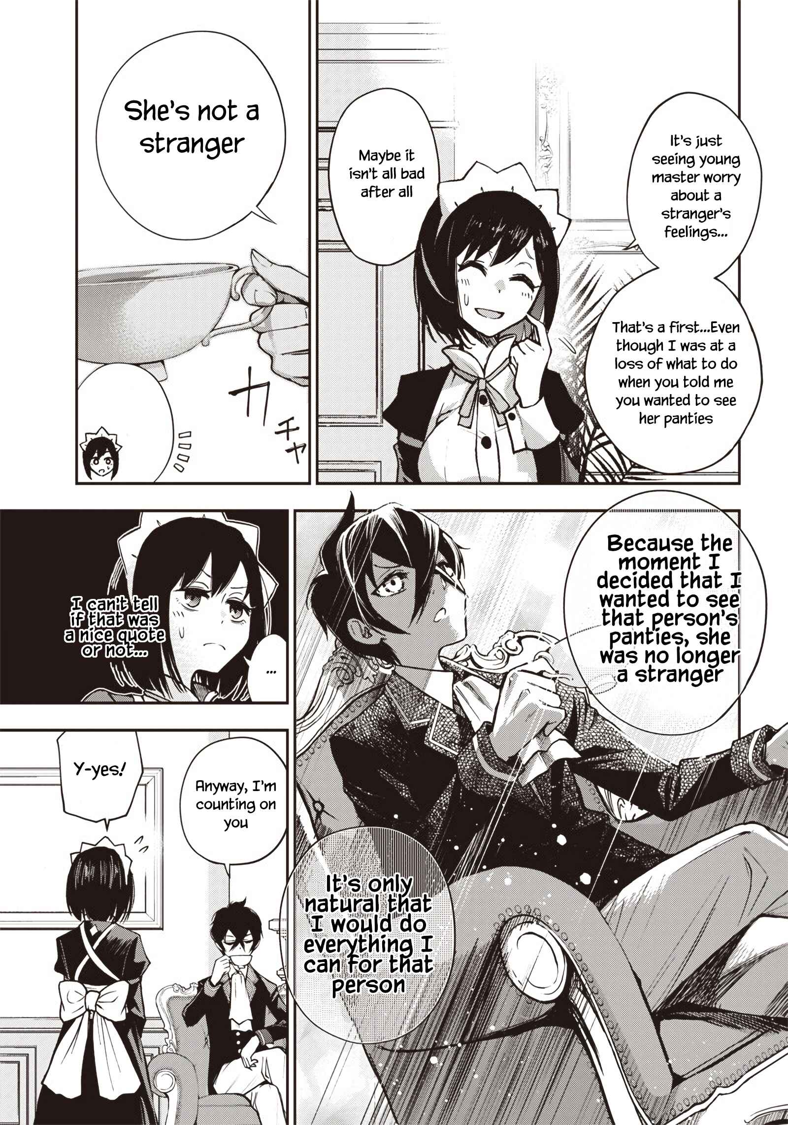 Iya na Kao Sarenagara Opantsu Misete Moraitai: Yo wa Pantsu ga Mitai zo Chapter 4 - Page 4