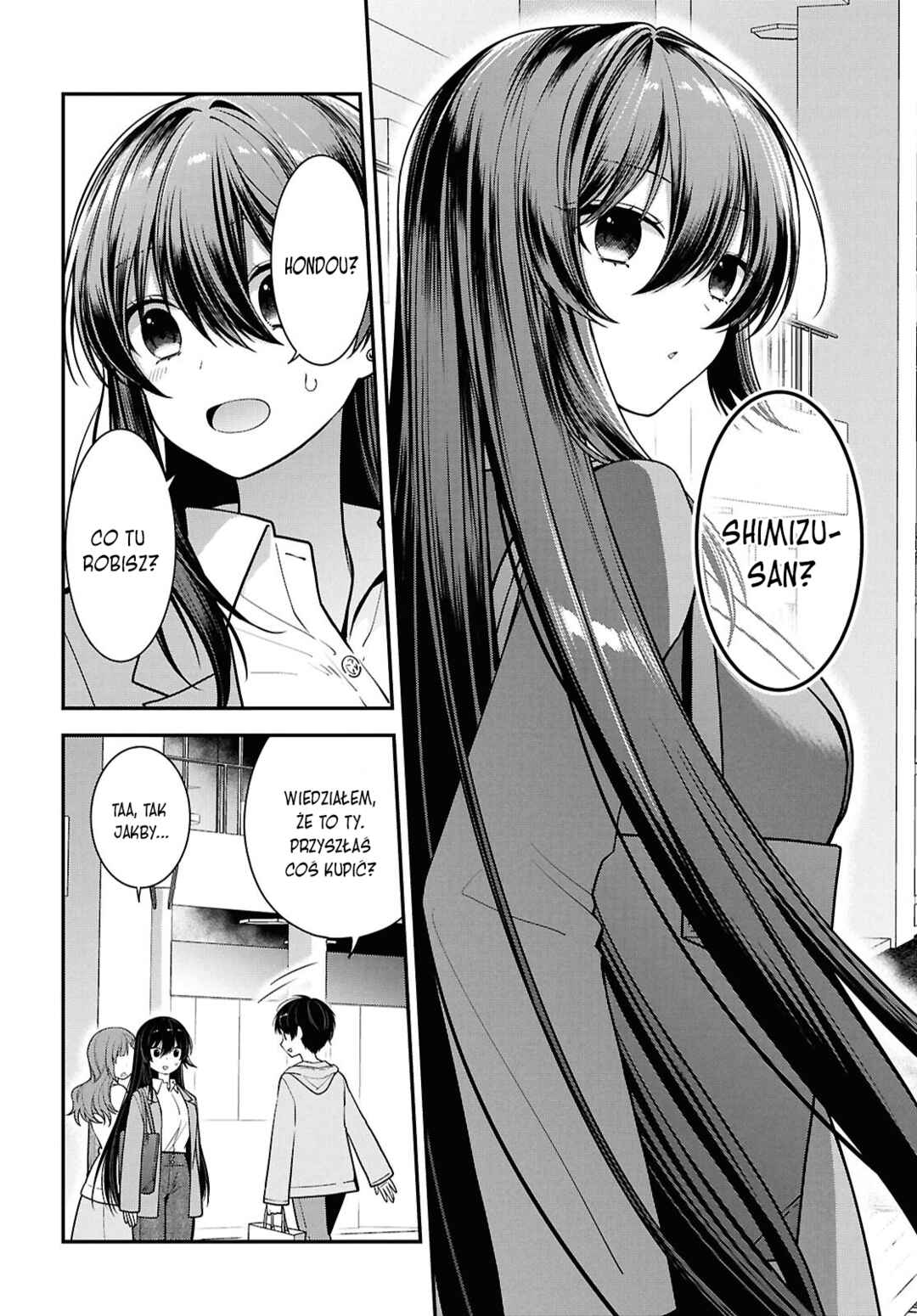 Tonari no Seki no Yankee Shimizu-san ga Kami wo Kuroku Sometekita Chapter 5 - Page 10