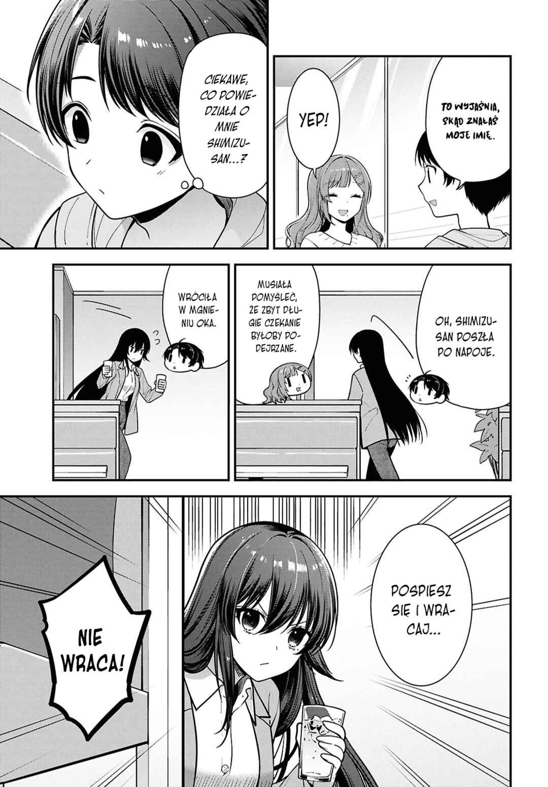 Tonari no Seki no Yankee Shimizu-san ga Kami wo Kuroku Sometekita Chapter 5 - Page 17
