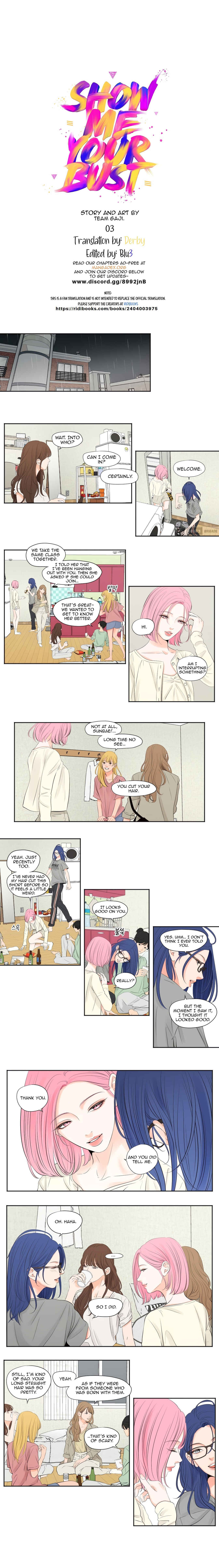 Show Me Your Bust Chapter 3 - Page 1