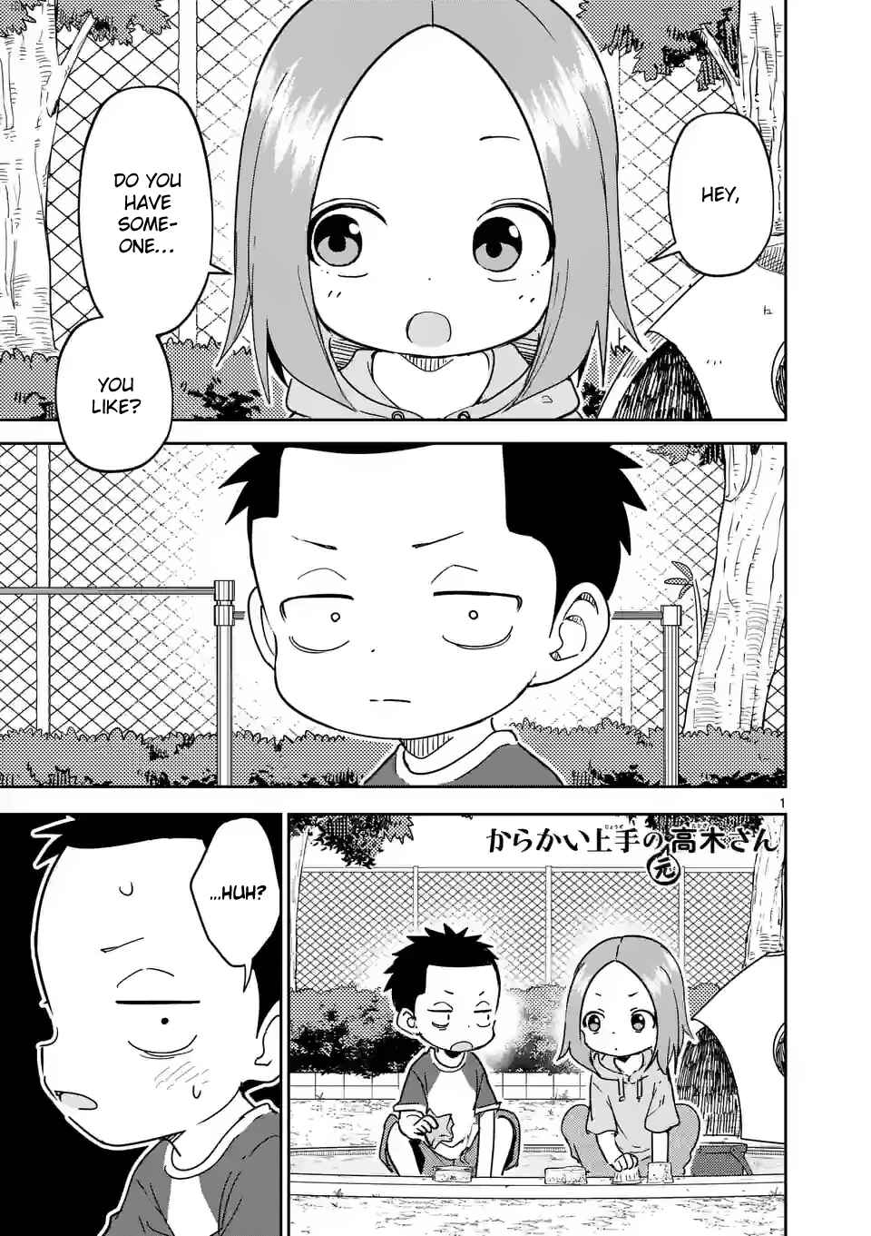 Karakai Jouzu no (Moto) Takagi-san Chapter 286 - Page 1