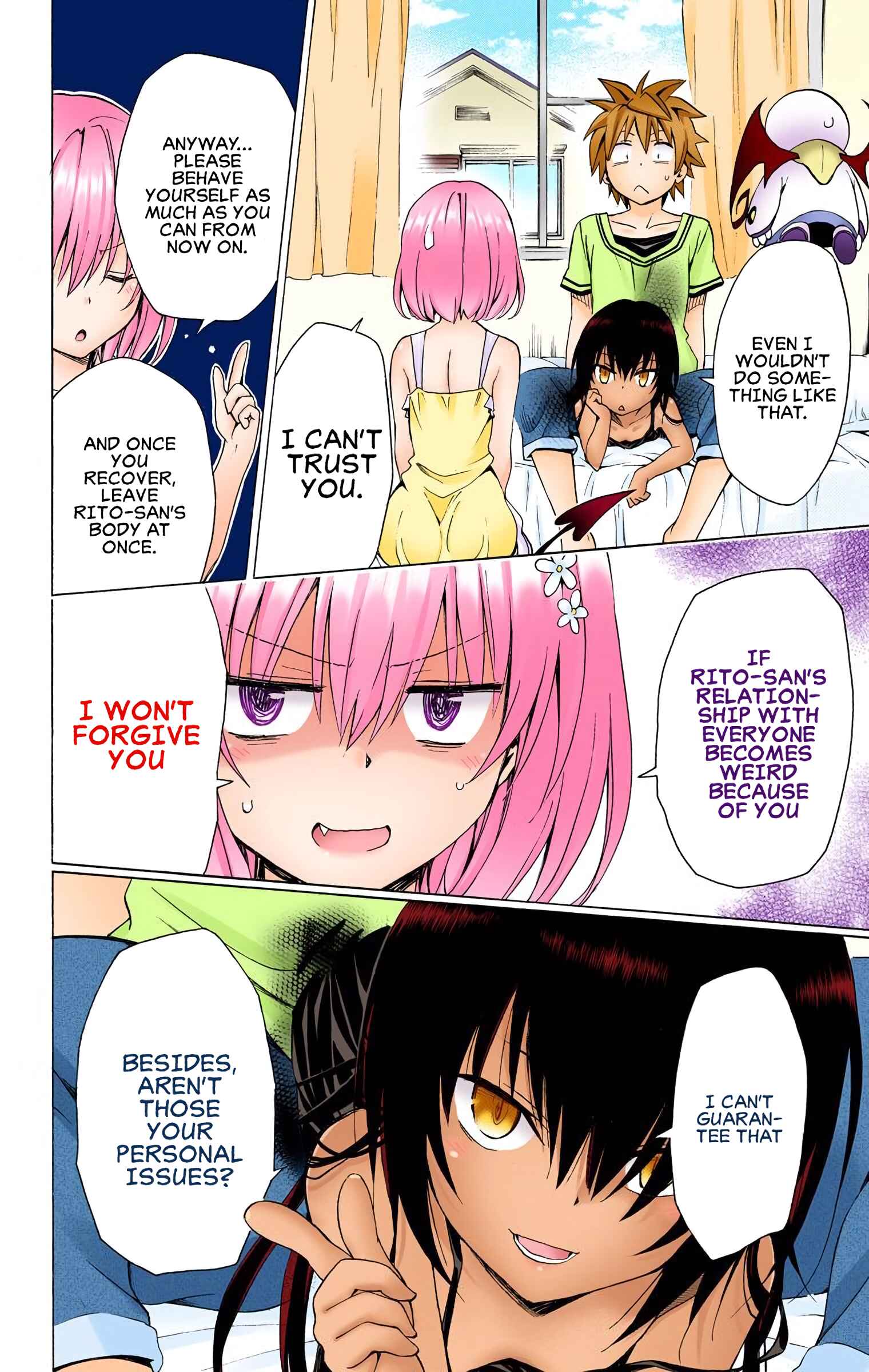 To Love Ru Darkness (Official Colored) Chapter 63 - Page 20