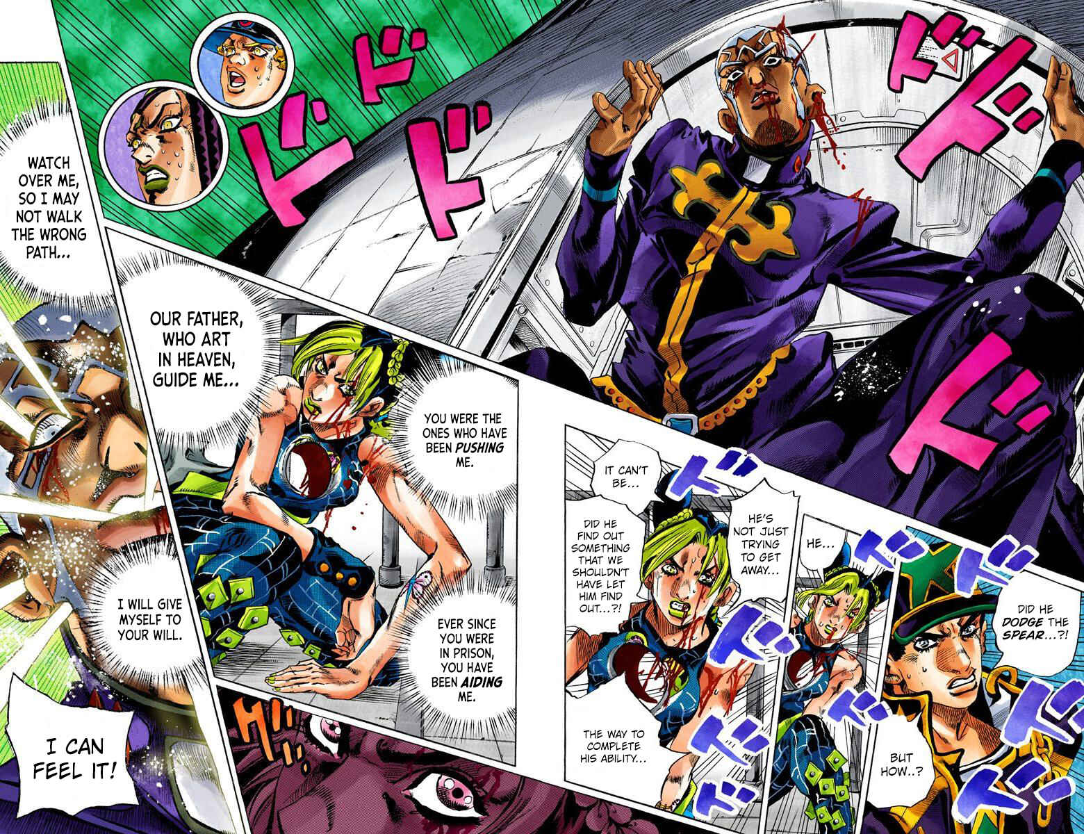 JoJo no Kimyou na Bouken: Part 6 - Stone Ocean Color-ban Chapter 148 - Page 12