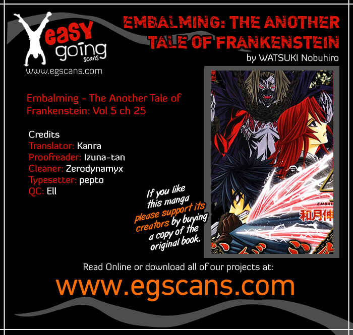 Embalming: The Another Tale of Frankenstein Chapter 25 - Page 1