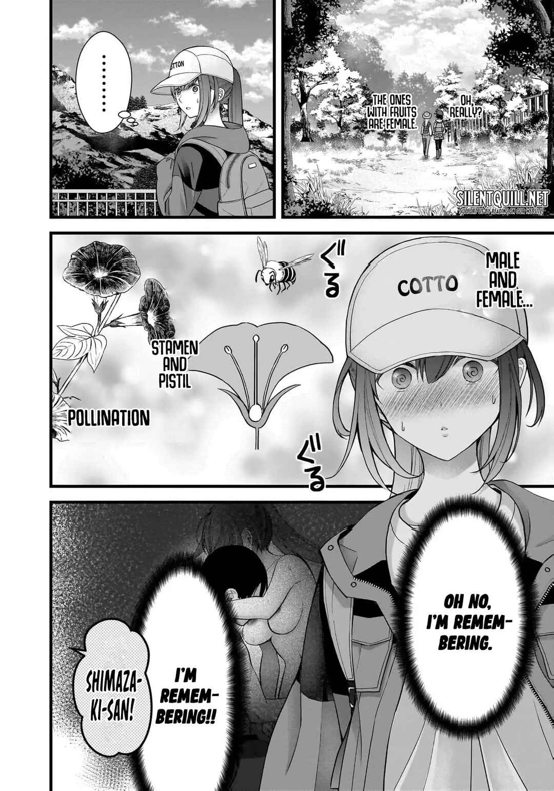 Shimazaki Nana @ Oshigoto Boshuuchuu Chapter 29 - Page 9