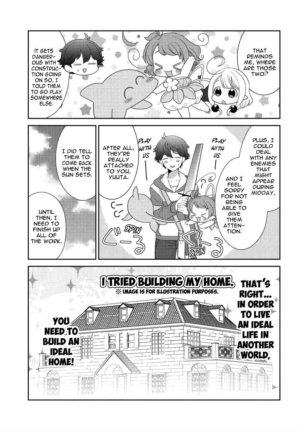 Seirei-tachi no Rakuen to Risou no Isekai Seikatsu Chapter 8 - Page 10