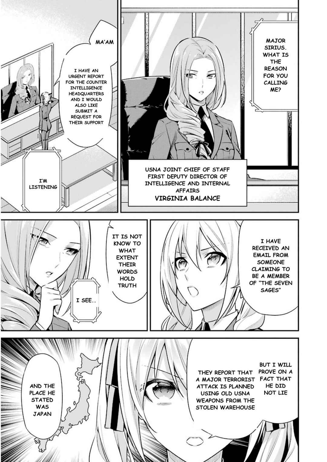 Mahouka Koukou no Rettousei - Shizoku Kaigi-hen Chapter 7 - Page 12