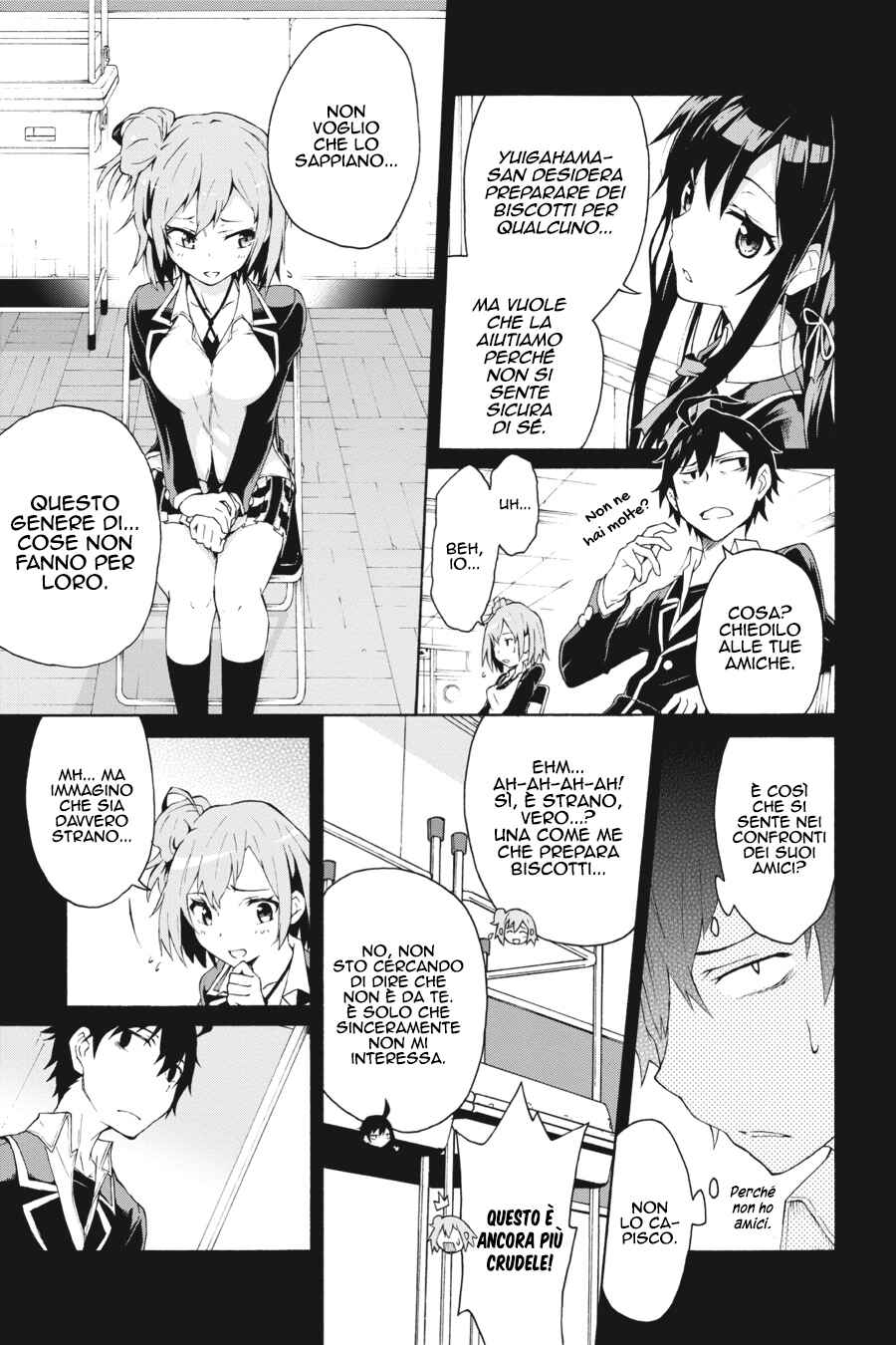 Yahari Ore no Seishun Love Come wa Machigatteiru @comic Chapter 3 - Page 12