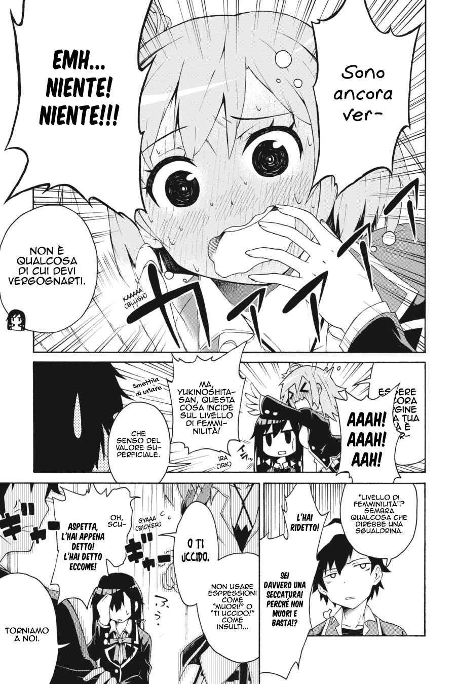 Yahari Ore no Seishun Love Come wa Machigatteiru @comic Chapter 3 - Page 8