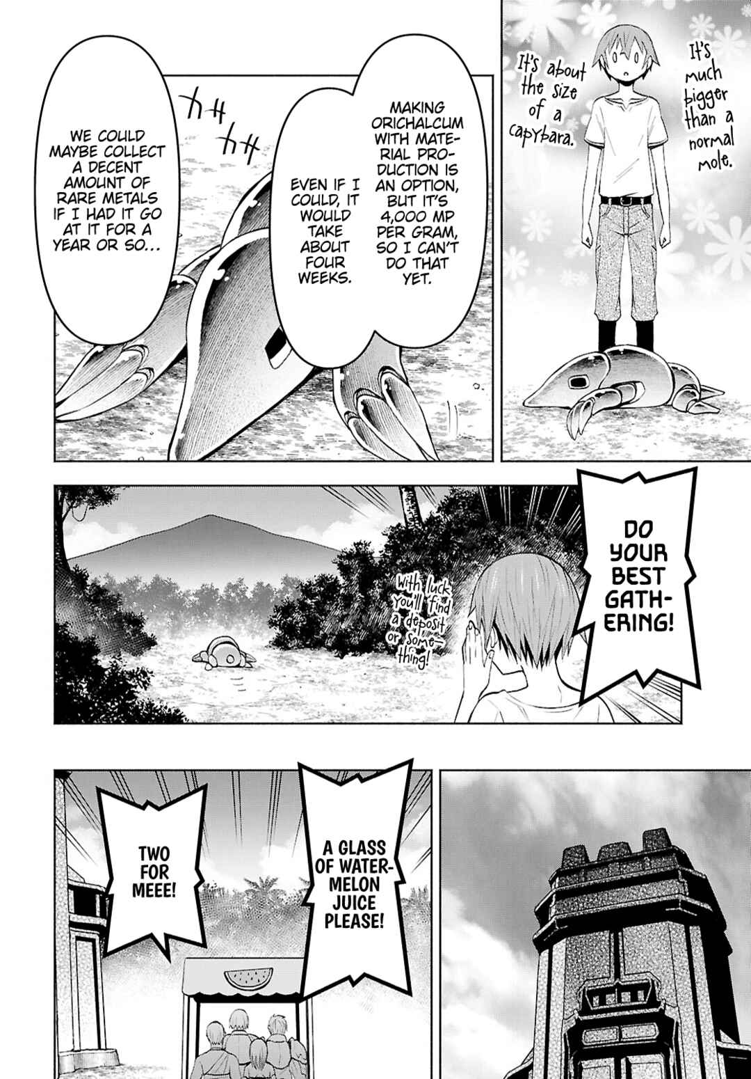 Dungeon-tou de Yadoya wo Yarou!: Souzou Mahou wo Moratta Ore no Hosoude Hanjouki Chapter 47 - Page 4
