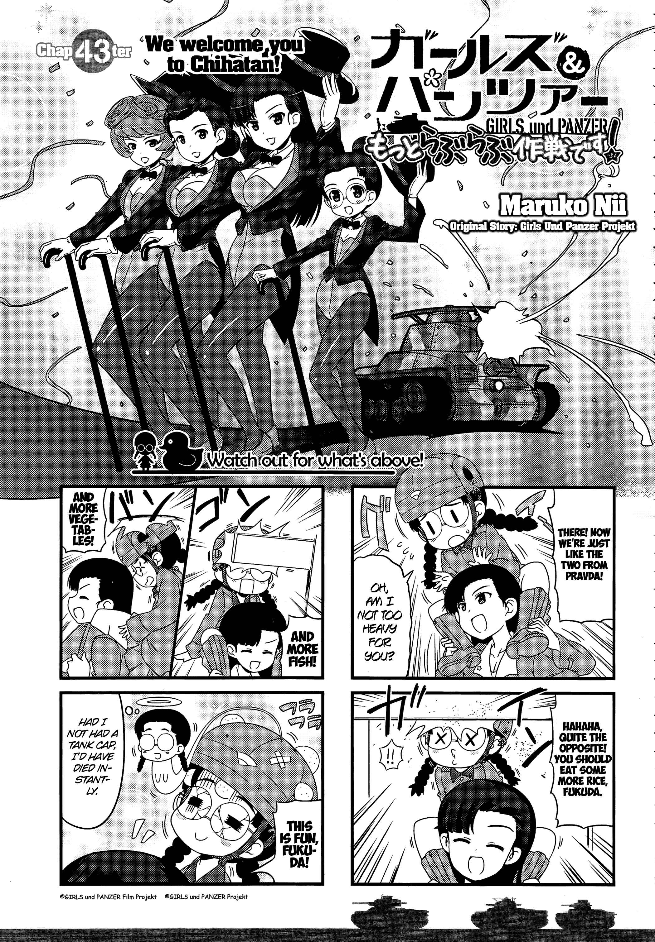 GIRLS und PANZER - Motto Love Love Sakusen desu! Chapter 43 - Page 1