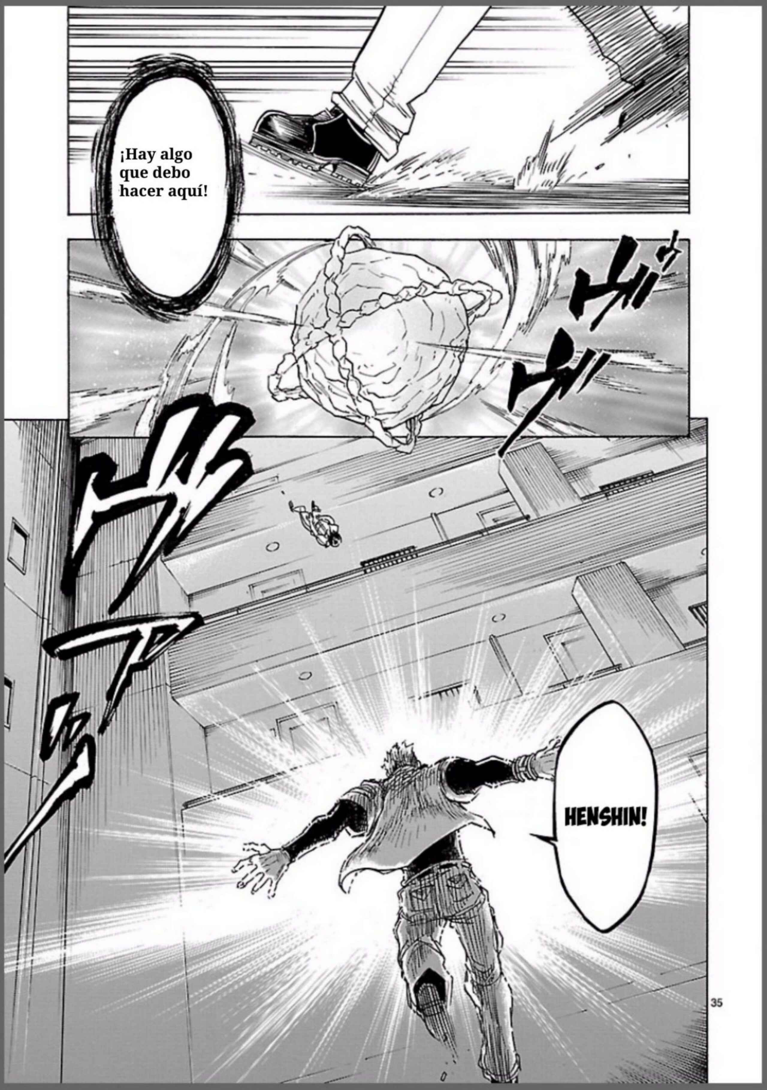 Kamen Rider Kuuga Chapter 7 - Page 35