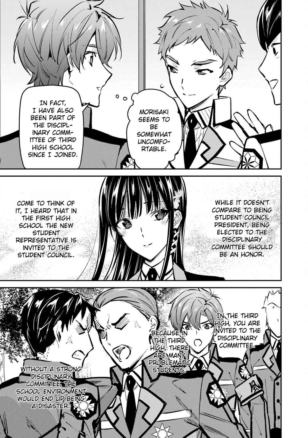 Mahouka Koukou no Rettousei - Ichijou Masaki Tenkou-hen Chapter 1 - Page 17
