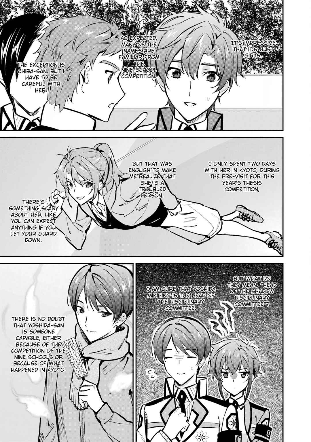 Mahouka Koukou no Rettousei - Ichijou Masaki Tenkou-hen Chapter 1 - Page 19