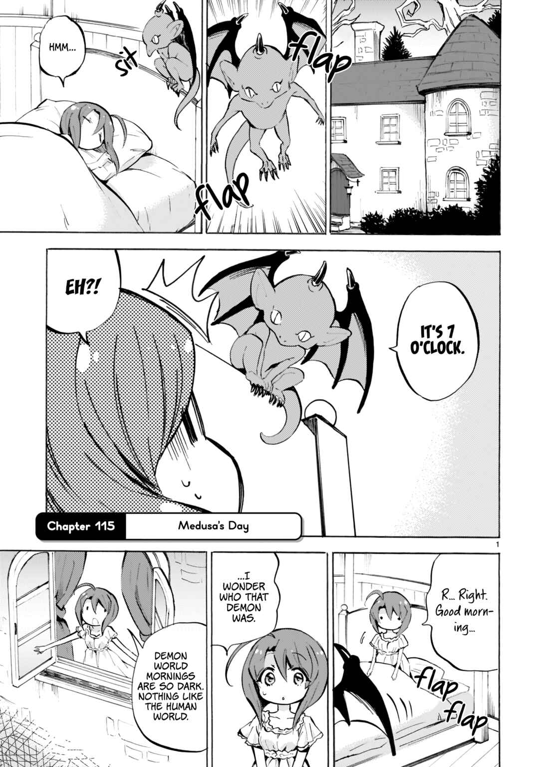 Jashin-chan Dropkick Chapter 115 - Page 1