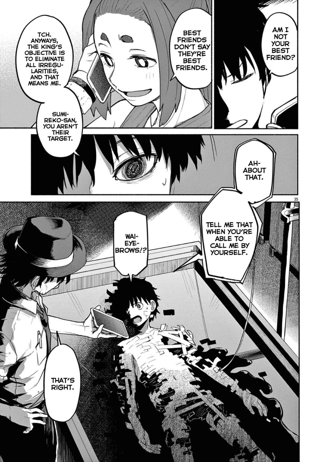 Kaii to Otome to Kamikakushi Chapter 47 - Page 6