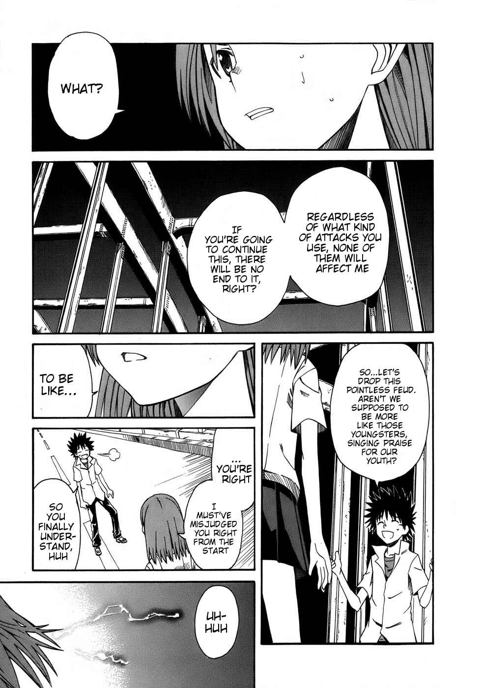 Toaru Majutsu no Index Gaiden: Toaru Kagaku no Railgun Chapter 7 - Page 13