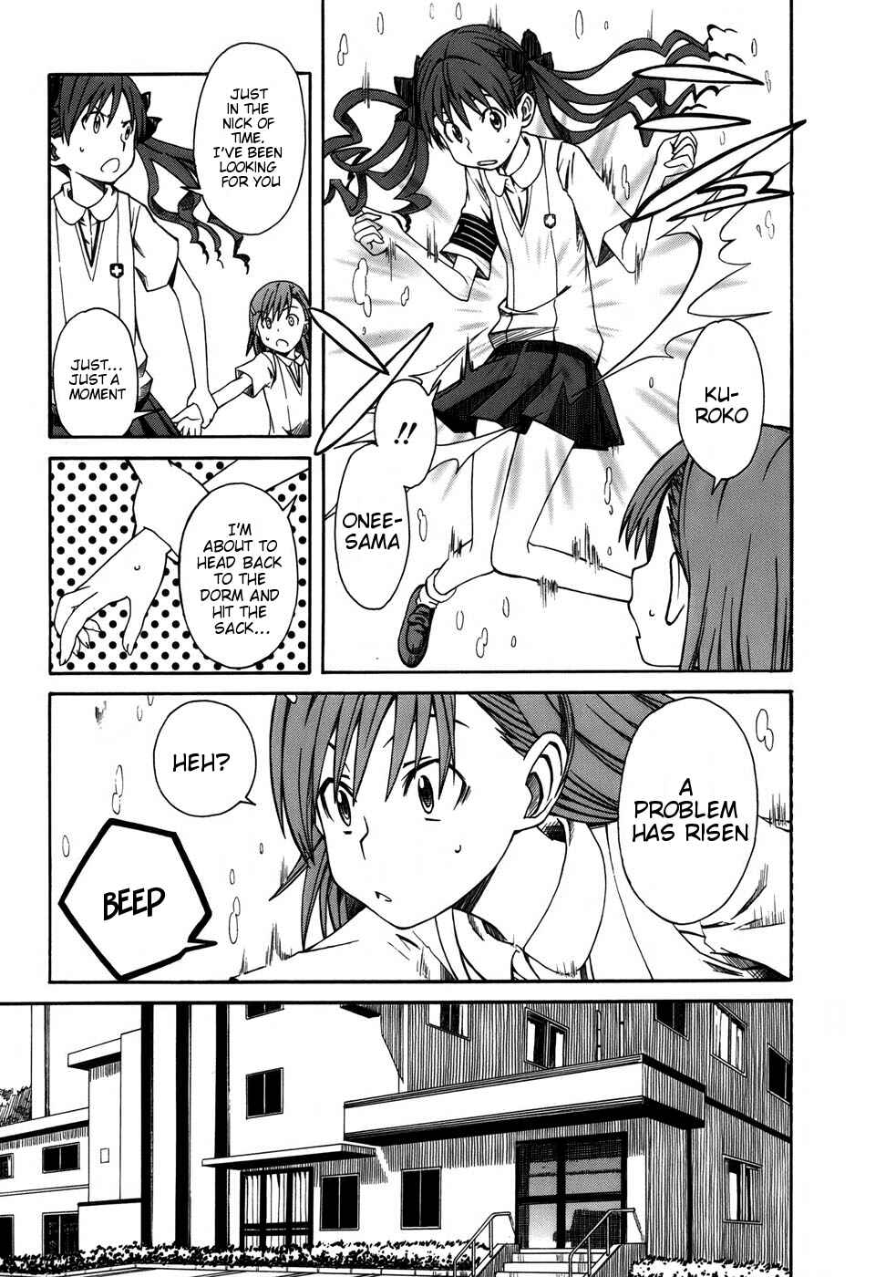 Toaru Majutsu no Index Gaiden: Toaru Kagaku no Railgun Chapter 7 - Page 21