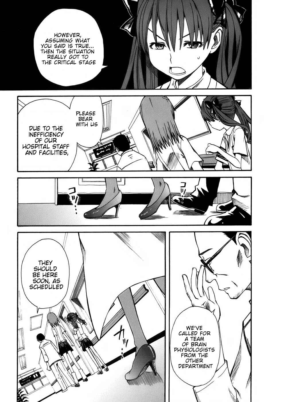 Toaru Majutsu no Index Gaiden: Toaru Kagaku no Railgun Chapter 7 - Page 25