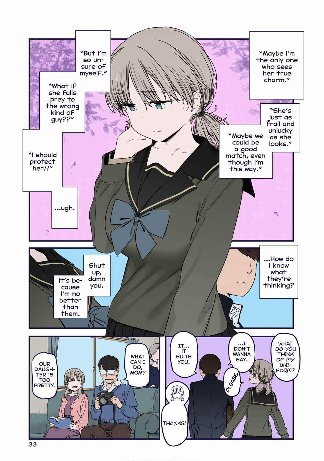Getsuyoubi no Tawawa (Twitter Webcomic) (Fan Colored) Chapter 41 - Page 7