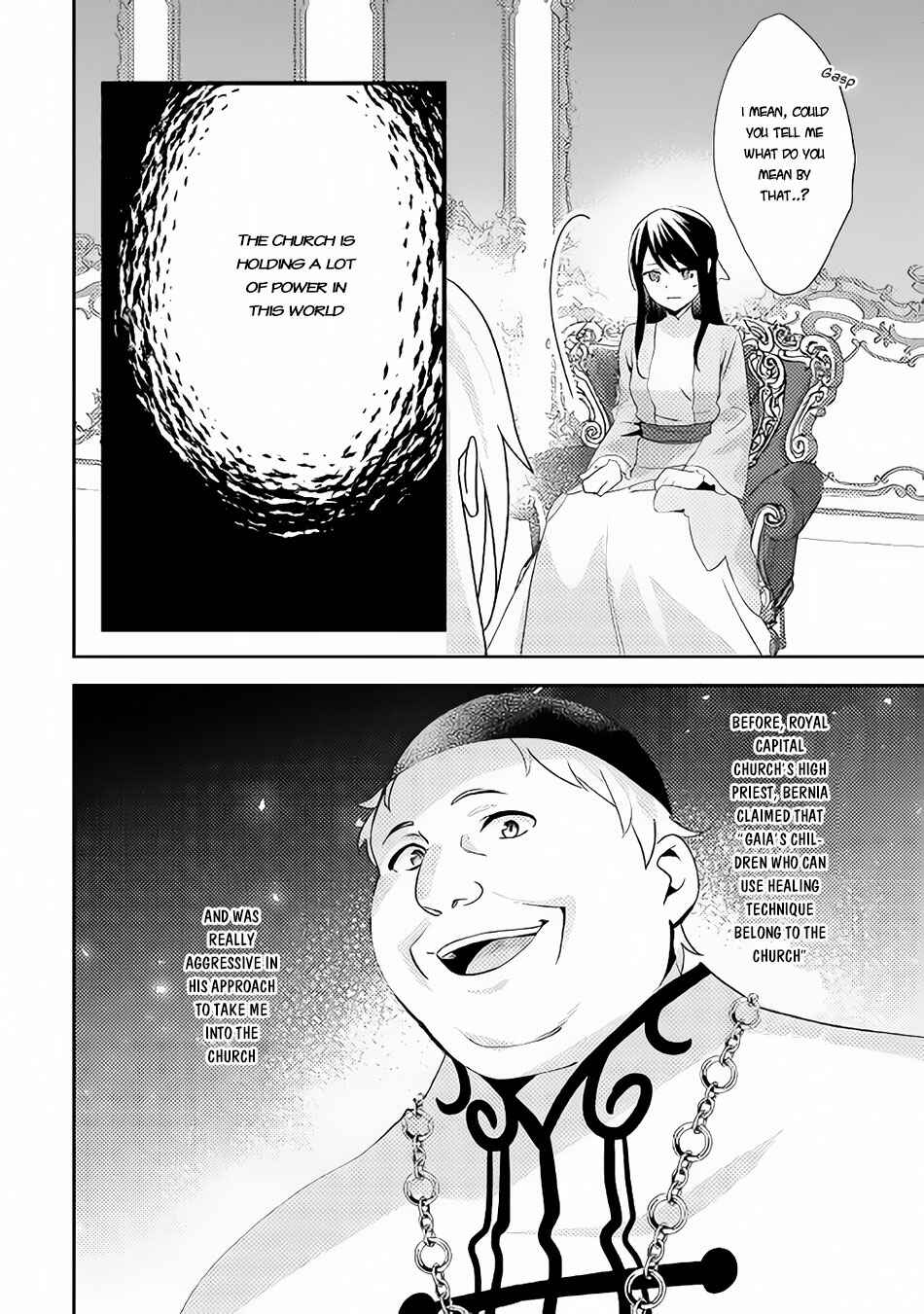Isekai de "Kuro no Iyashi Te" tte Yobarete Imasu Chapter 38 - Page 3