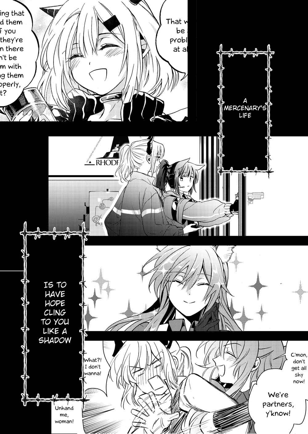 Arknights: Rhodes Island's Records of Originium - Blacksteel Chapter 0 - Page 1