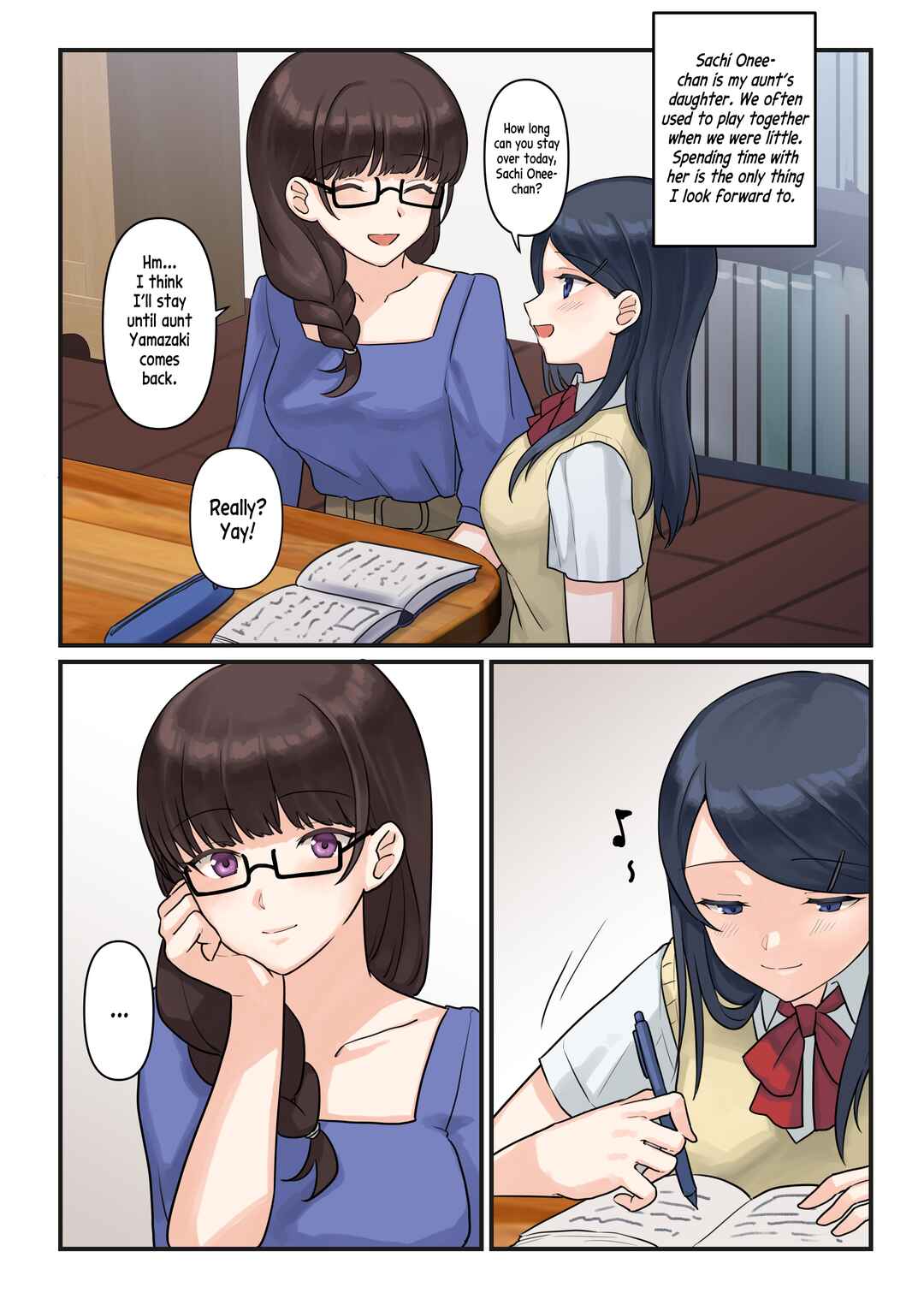 1 RT de nakawarui nonke joshi tachi ga 1 byou kiss suru Chapter 26.5 - Page 4