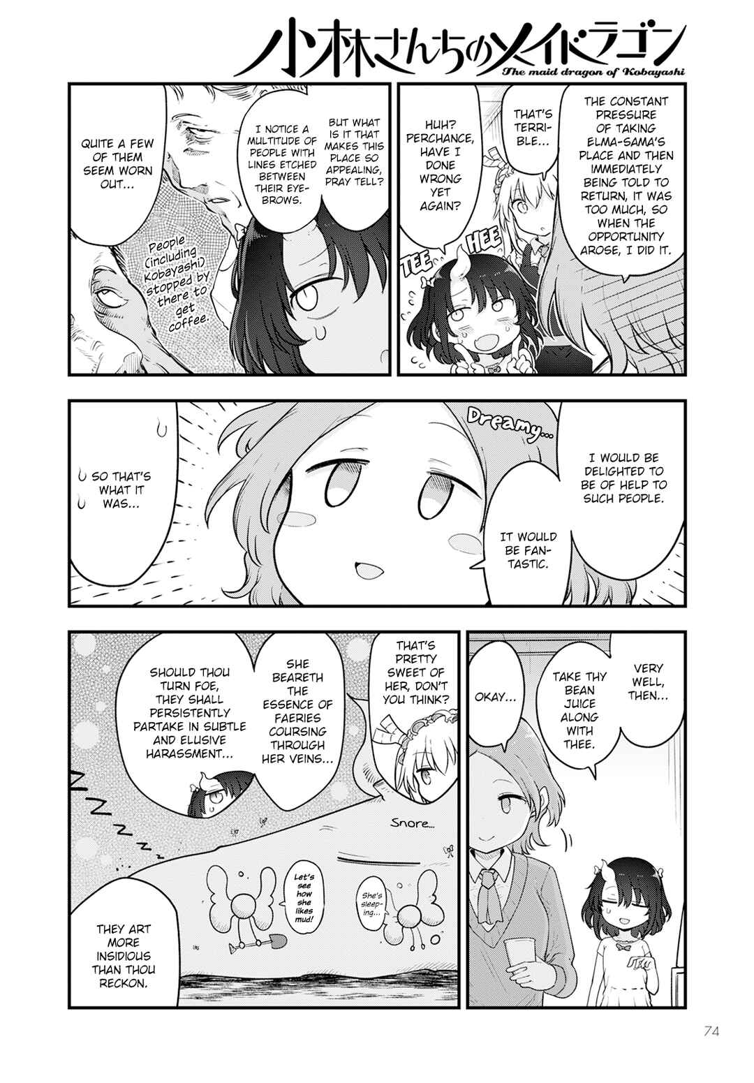 Kobayashi-san Chi no Maid Dragon Chapter 133 - Page 8