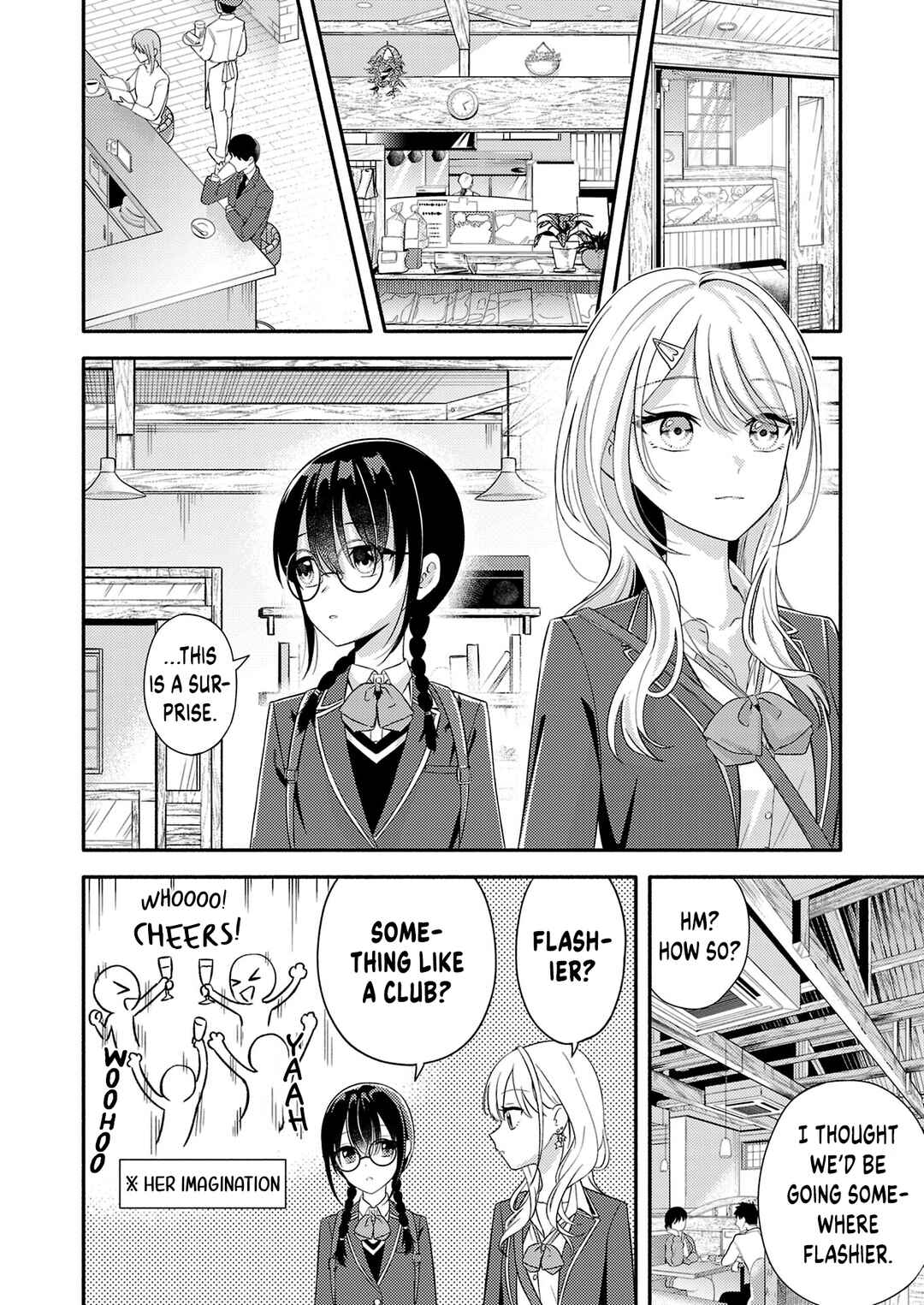 Osananajimi no Watashi wa Mobu de Itai noni, Nazeka Heroine no Ren'ai Taishou ni Natteiru. Chapter 3 - Page 15