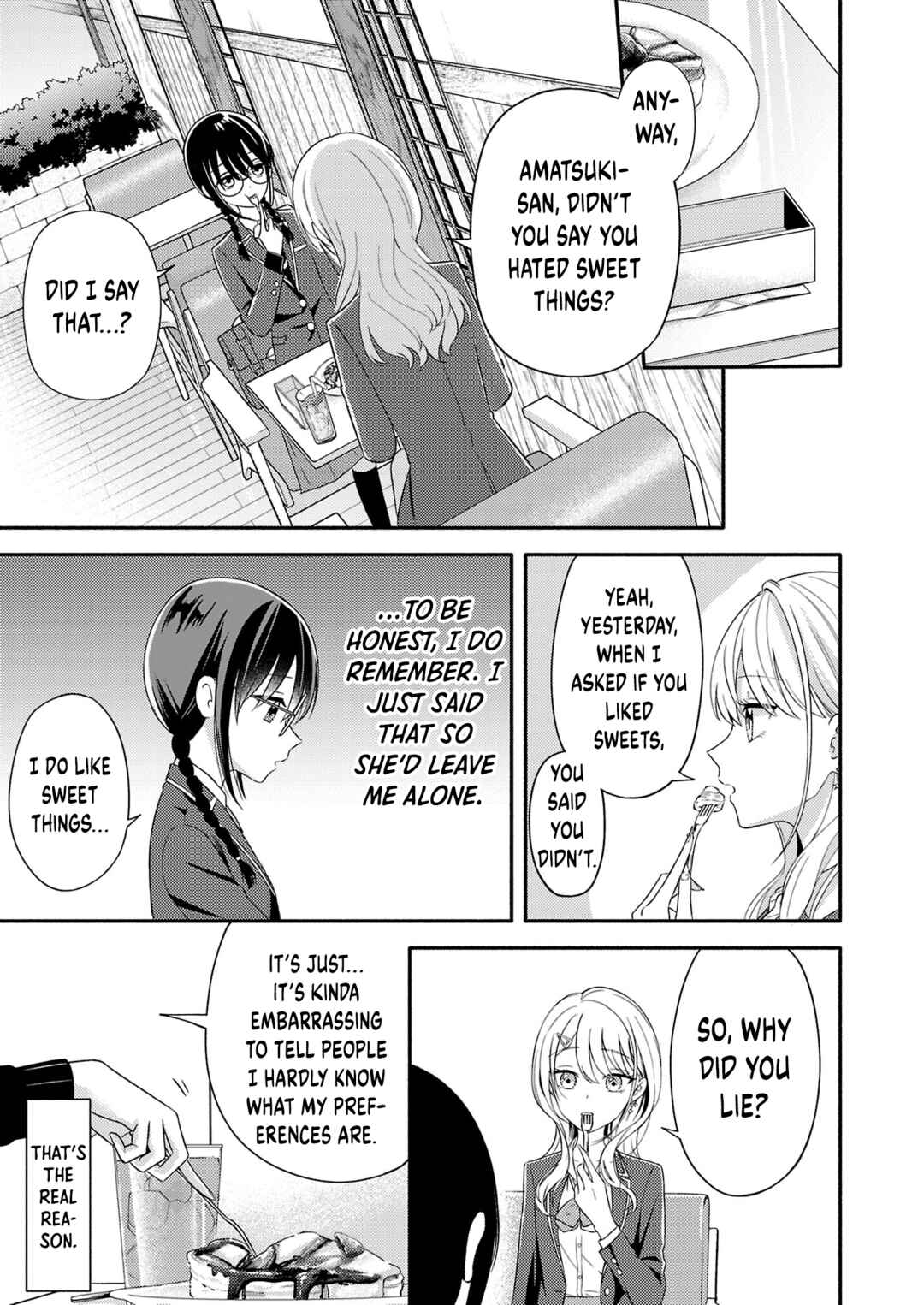 Osananajimi no Watashi wa Mobu de Itai noni, Nazeka Heroine no Ren'ai Taishou ni Natteiru. Chapter 3 - Page 28