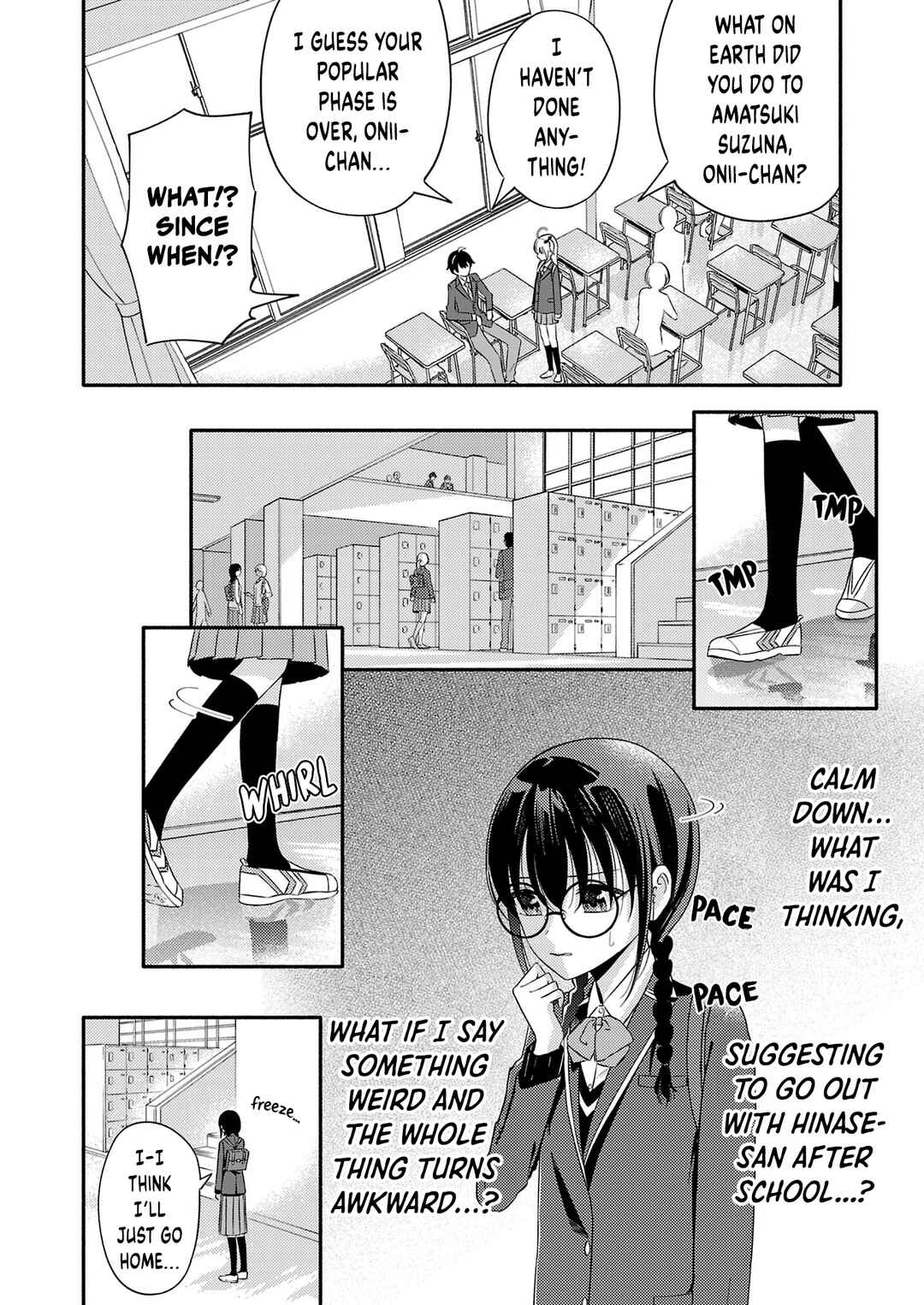 Osananajimi no Watashi wa Mobu de Itai noni, Nazeka Heroine no Ren'ai Taishou ni Natteiru. Chapter 3 - Page 3