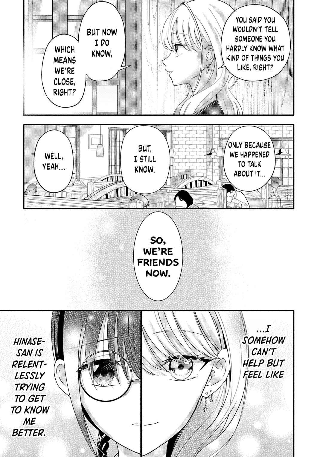 Osananajimi no Watashi wa Mobu de Itai noni, Nazeka Heroine no Ren'ai Taishou ni Natteiru. Chapter 3 - Page 30