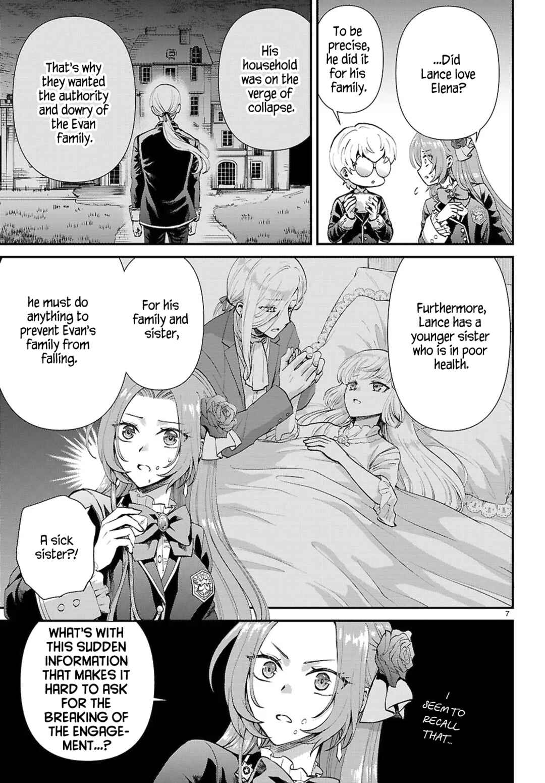 Danshi Koukousei, Otome Game no Akuyaku Reijou ni Tensei Suru. Chapter 13 - Page 7