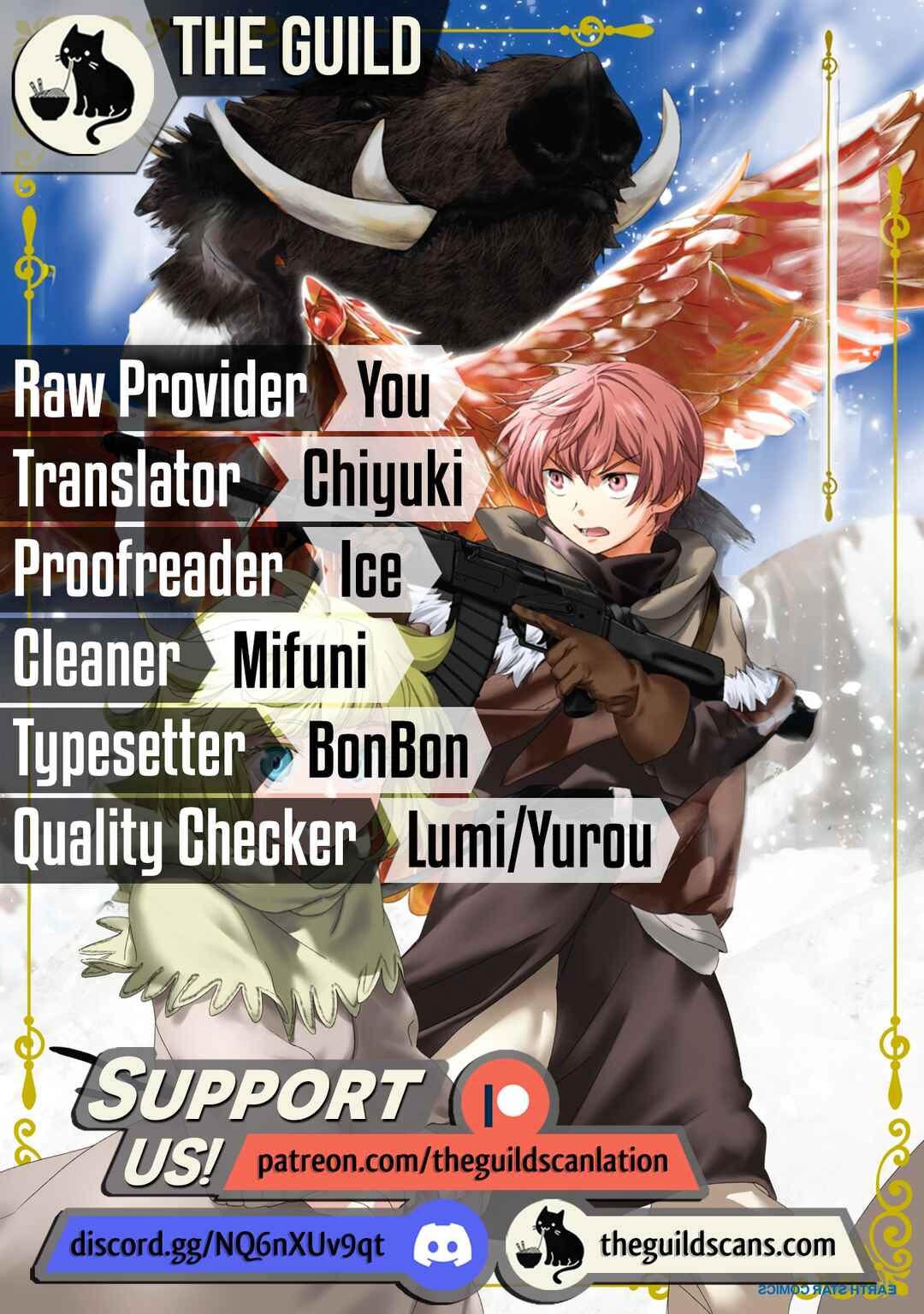 Chounin A wa Akuyaku Reijou o Doushitemo Sukuitai: Dobu to Sora to Koori no Himegimi Chapter 15 - Page 1