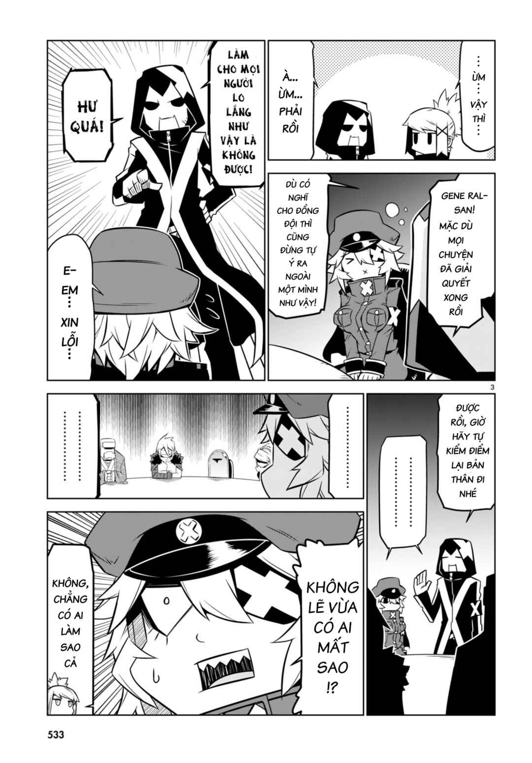 Zannen Onna Kanbu Black General-san Chapter 146 - Page 5