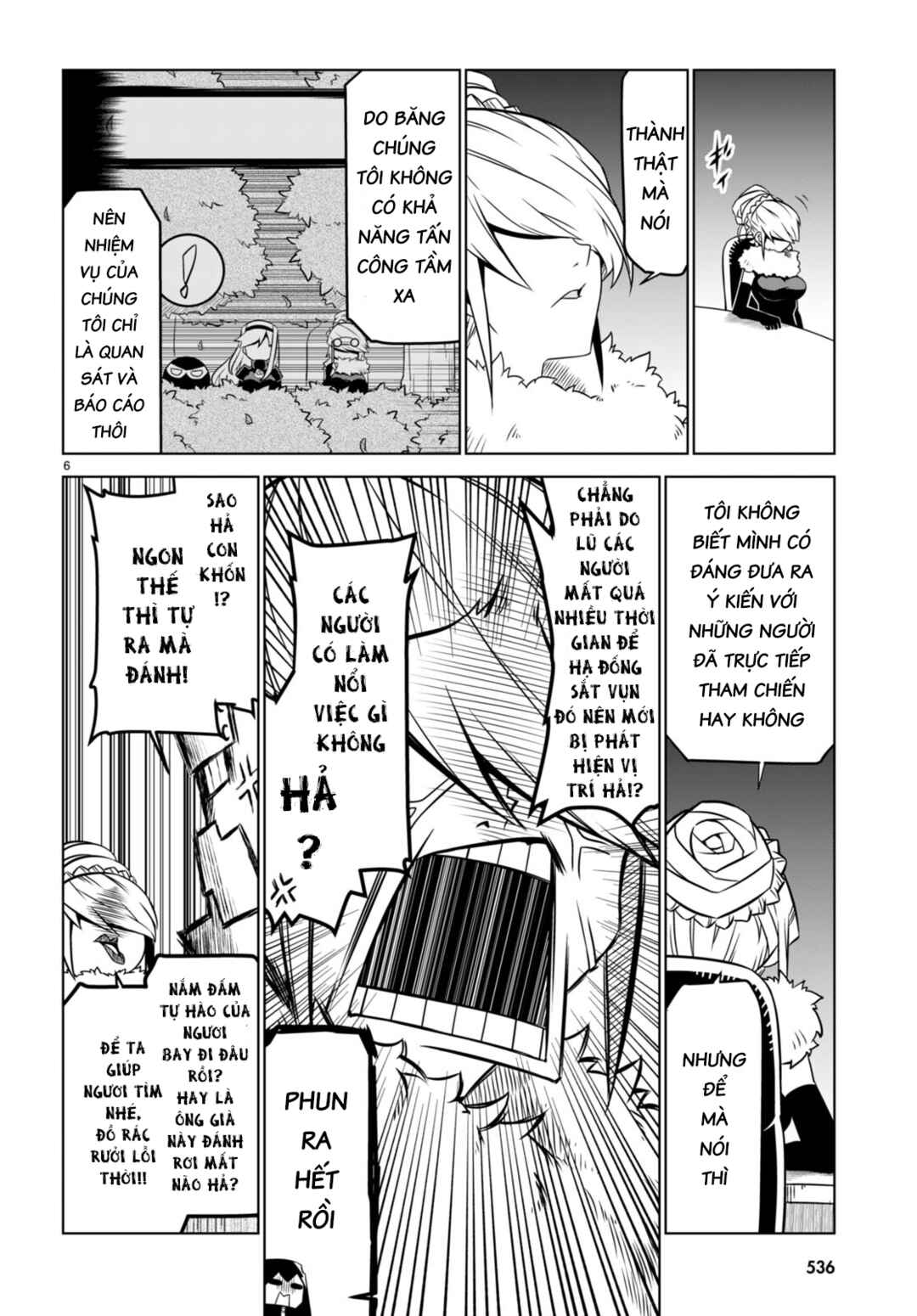 Zannen Onna Kanbu Black General-san Chapter 146 - Page 8