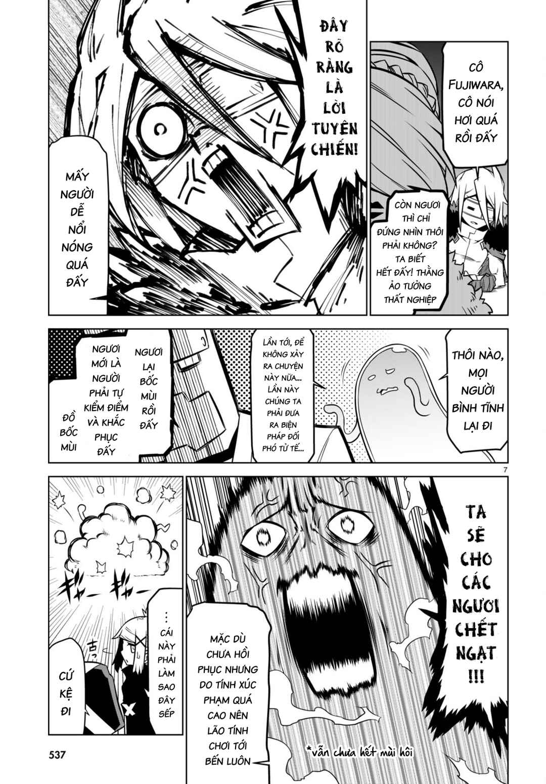 Zannen Onna Kanbu Black General-san Chapter 146 - Page 9