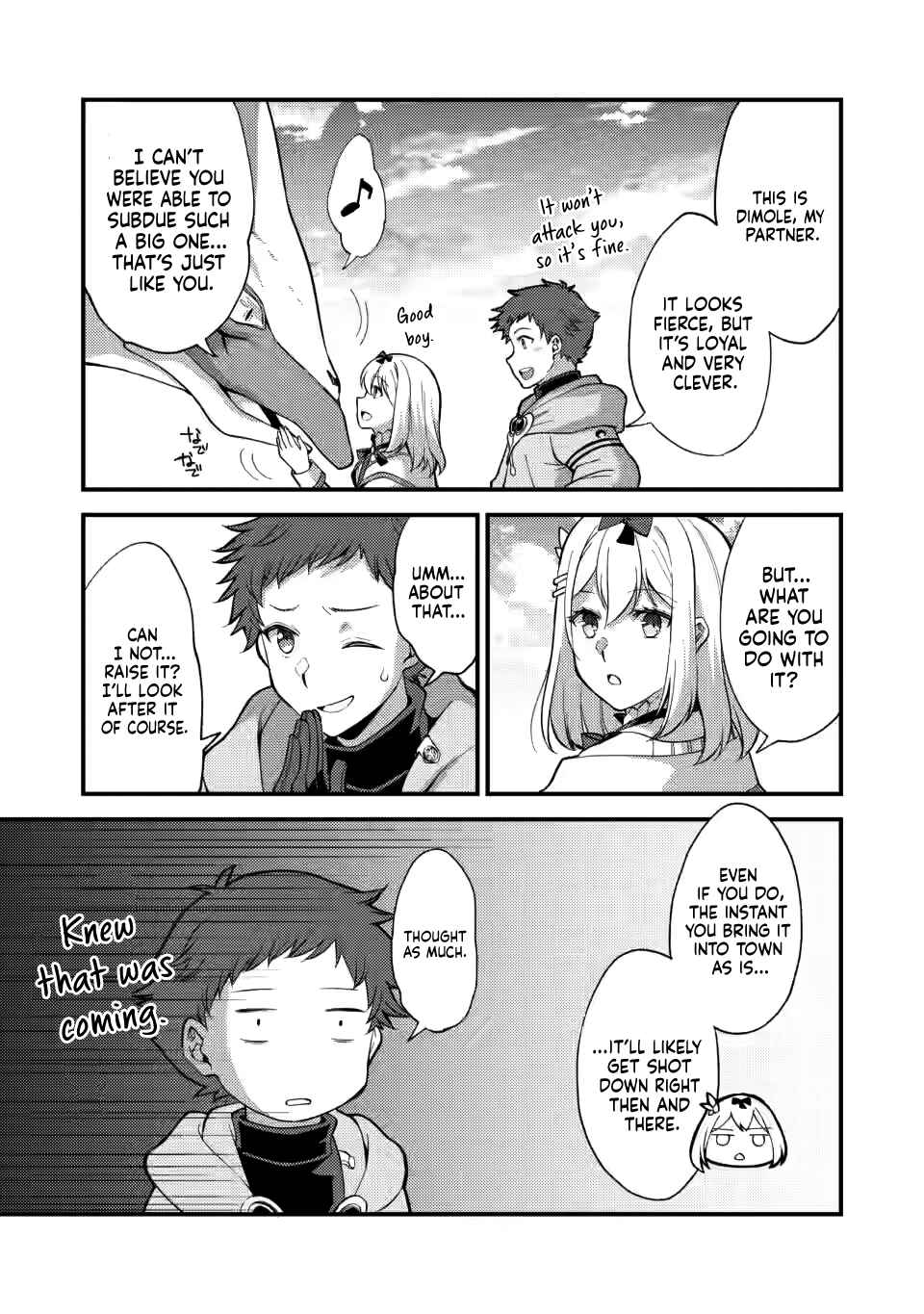 Kensei no Osananajimi ga Power Hara de Ore ni Tsuraku Ataru node, Zetsuen Shite Henkyou de Makenshi to shite Denaosu Koto ni shita. Chapter 14 - Page 12