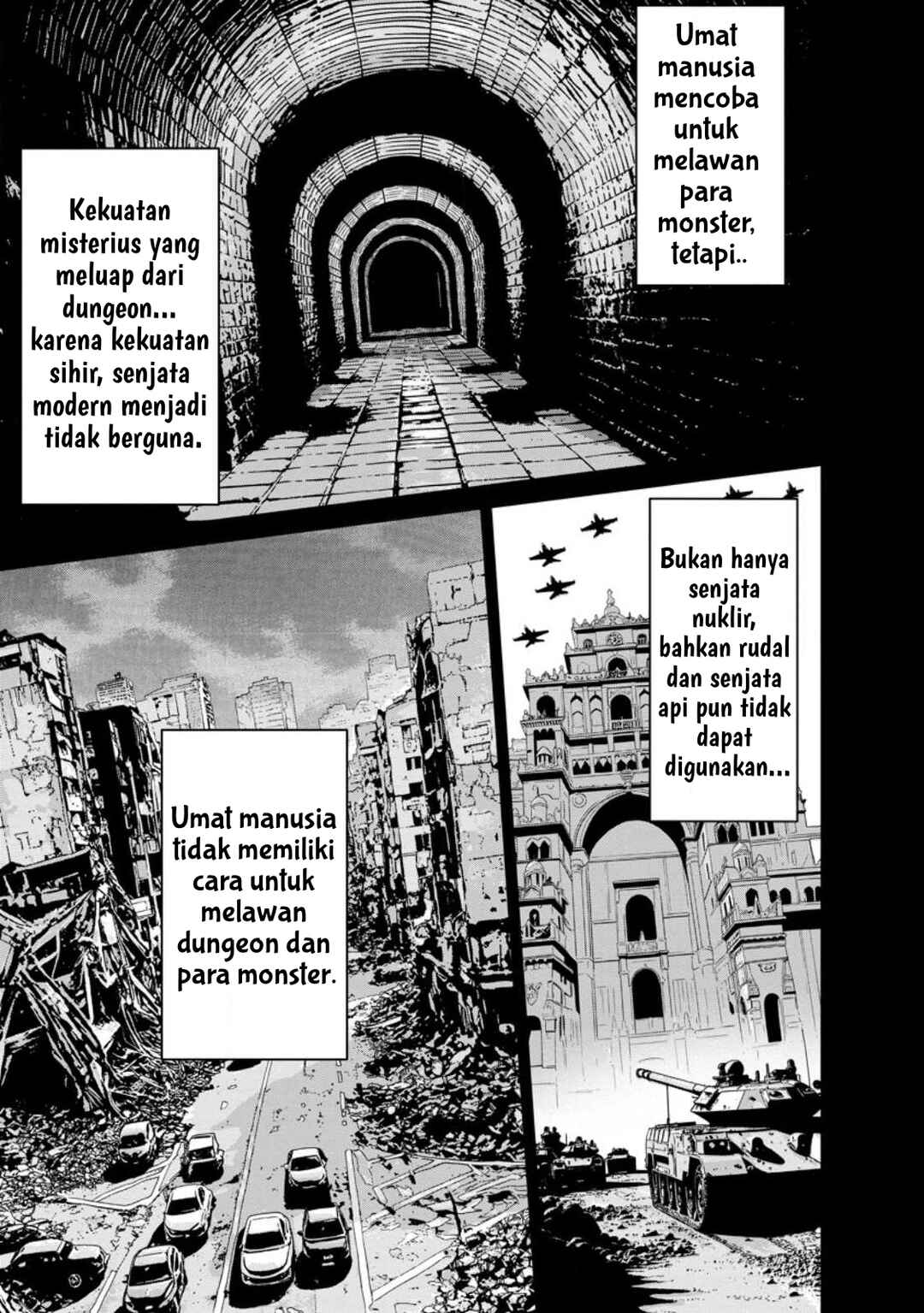 Dungeon de Tatakaitsuzukete 20-nen no Doutei Yuusha, Chijou ni Modottara Danjoubi 1:1000 no Sekai Datta Chapter 2 - Page 9