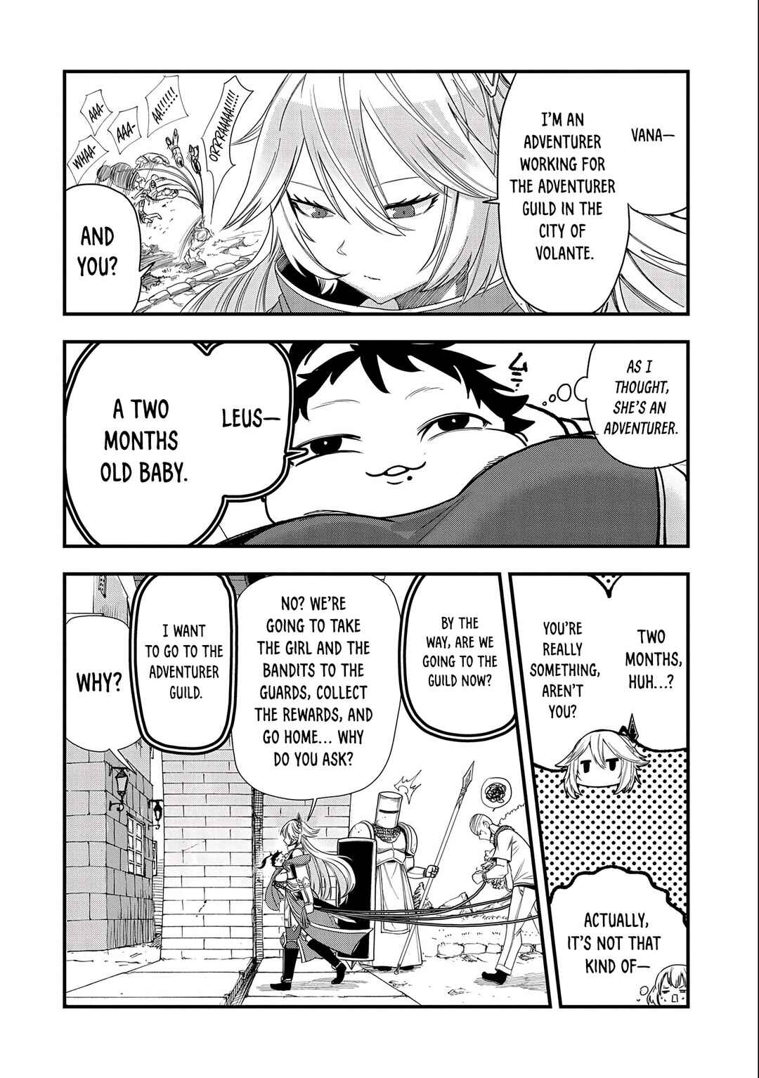 Umareta Chokugo ni Suterareta kedo, Zense ga Daikenja Datta node Yoyuu de Ikitemasu ~Saikyou Akachan Daibousou~ Chapter 5 - Page 16