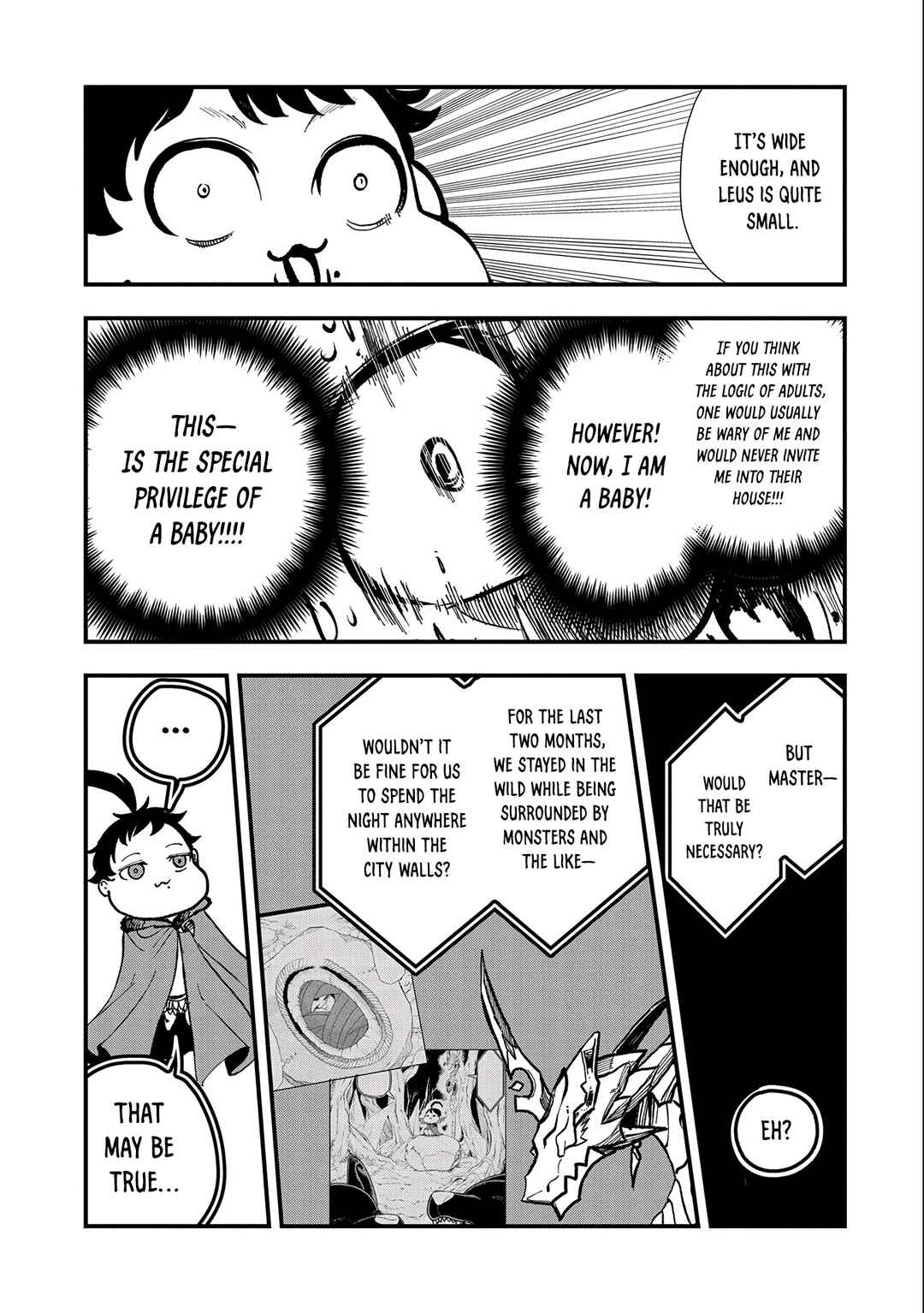 Umareta Chokugo ni Suterareta kedo, Zense ga Daikenja Datta node Yoyuu de Ikitemasu ~Saikyou Akachan Daibousou~ Chapter 5 - Page 33